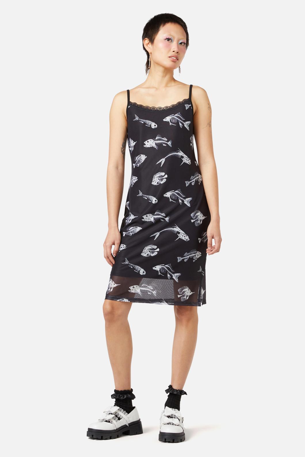 Dangerfield - Deep Dive Dress - black