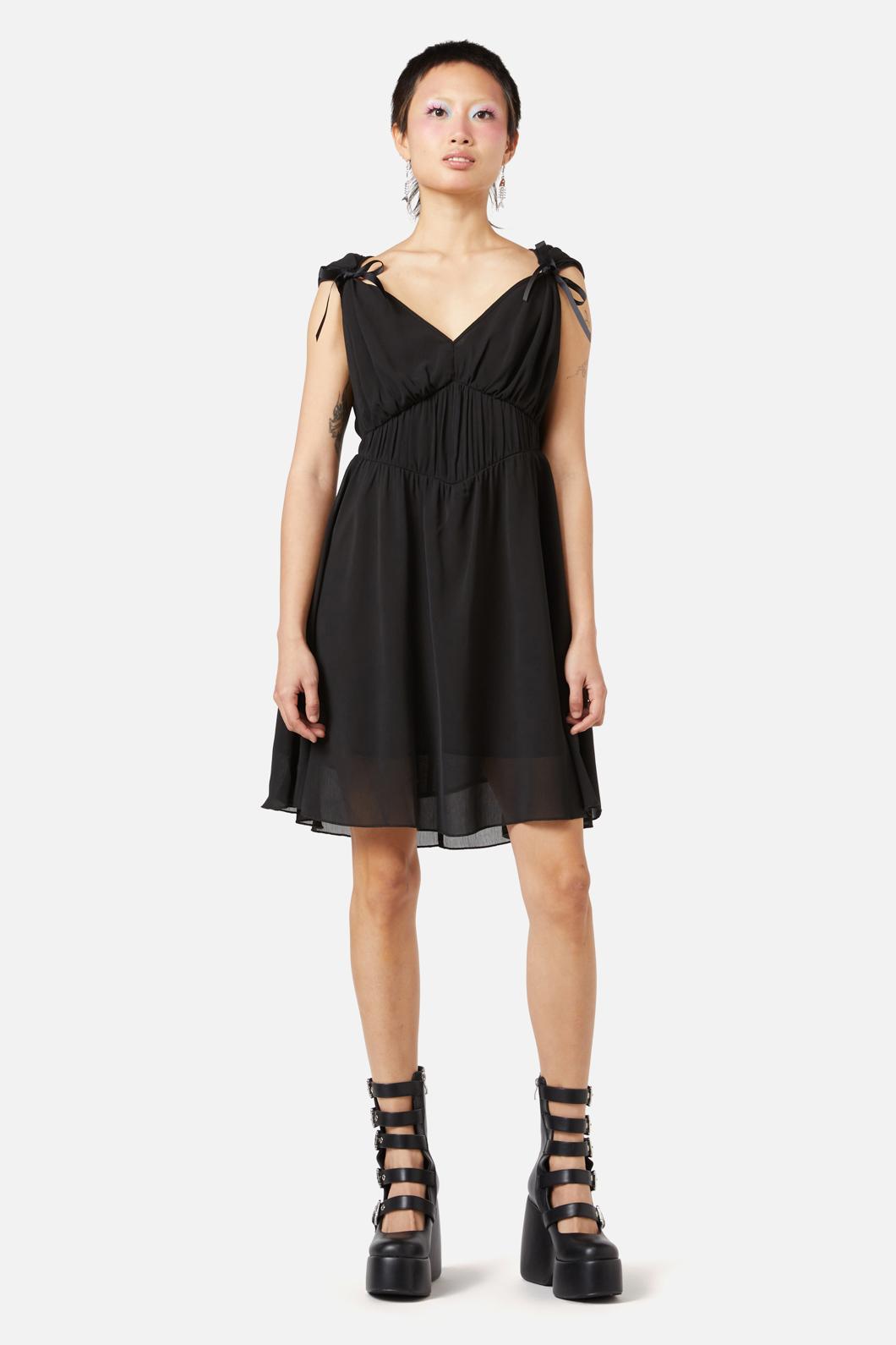 Dangerfield - Shell Tulle Dress - black