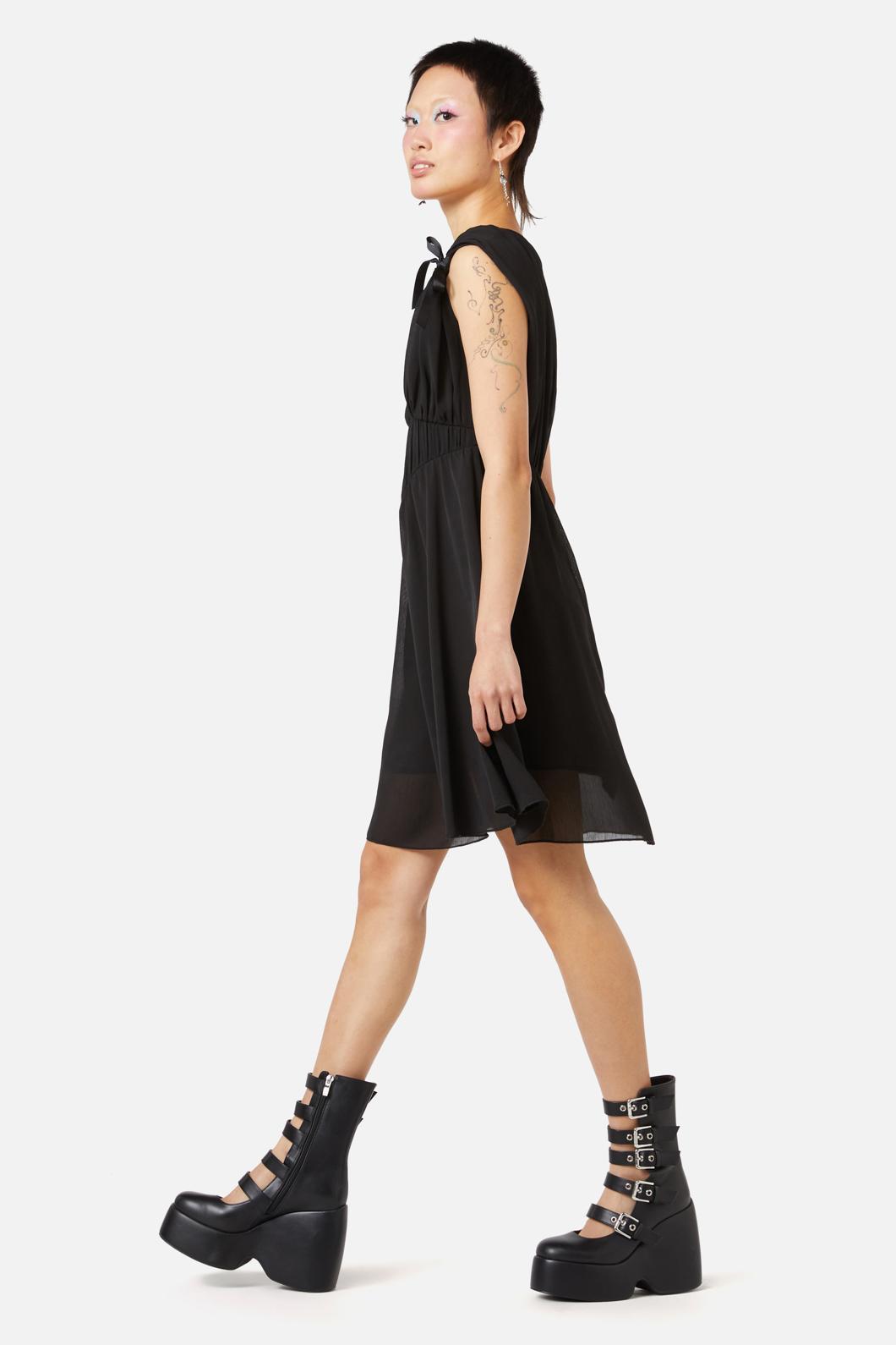 Dangerfield - Shell Tulle Dress - black