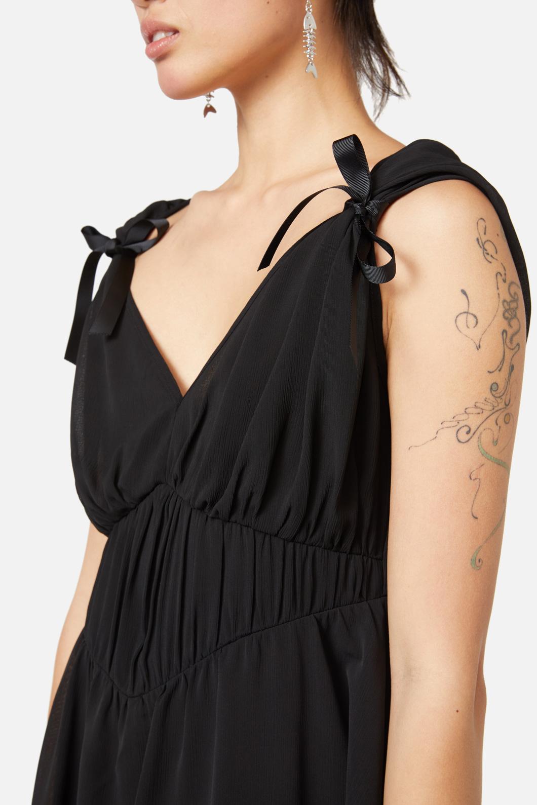 Dangerfield - Shell Tulle Dress - black