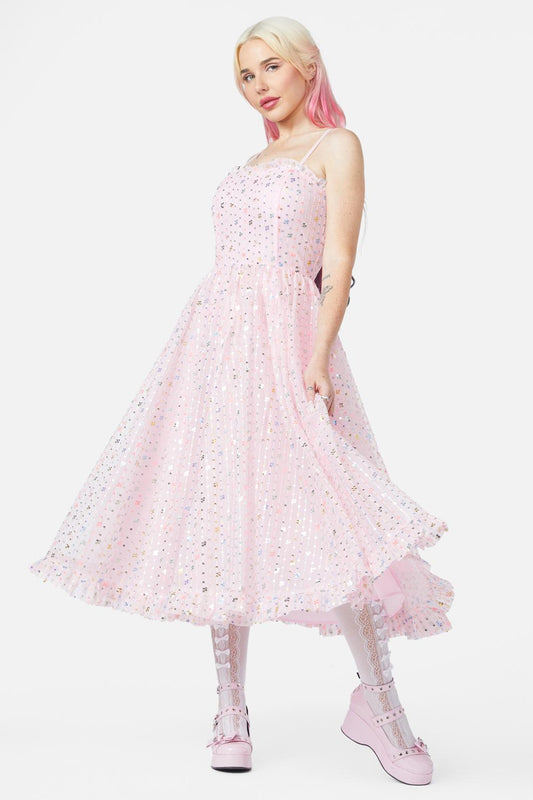 Dangerfield - Bubbles Dress - pink