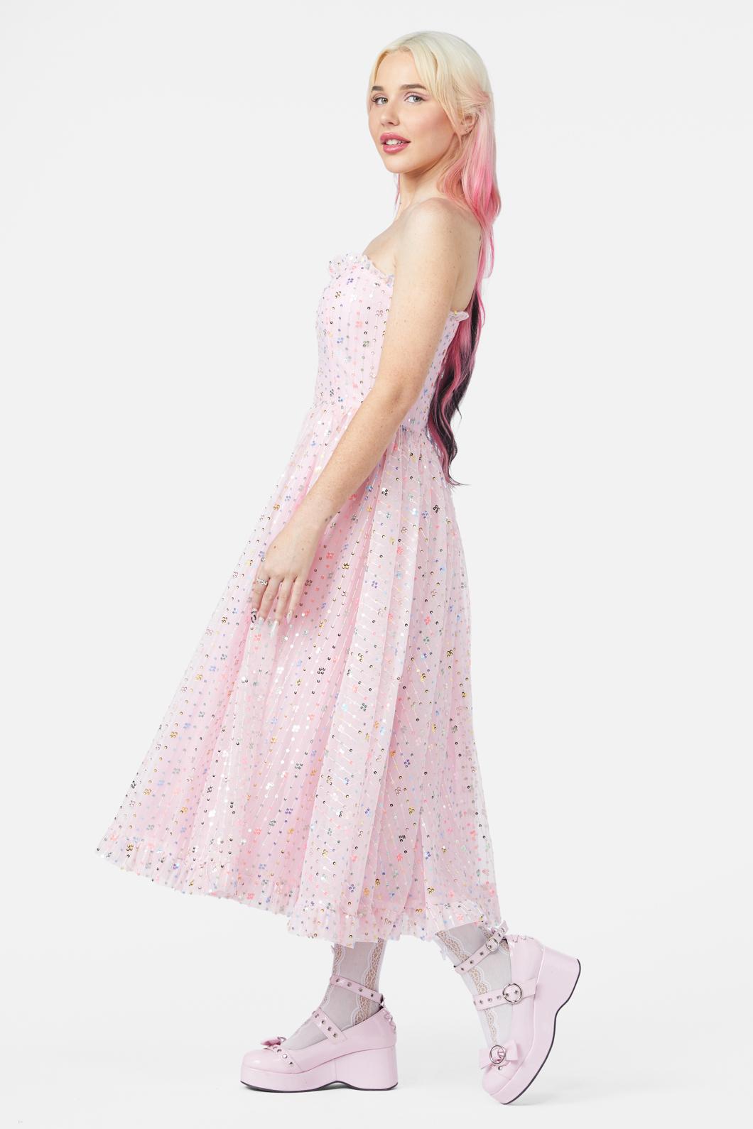 Dangerfield - Bubbles Dress - pink