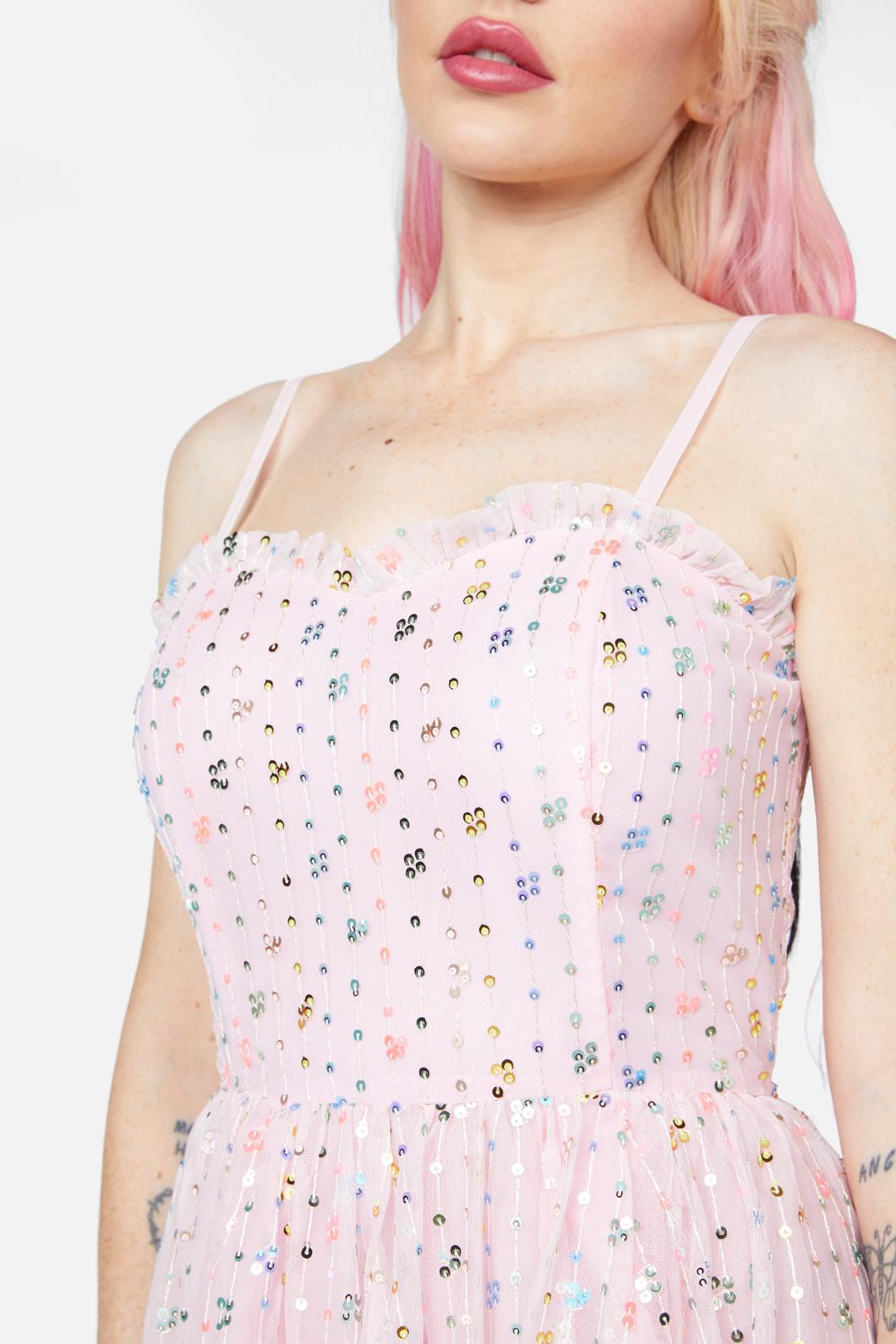 Dangerfield - Bubbles Dress - pink