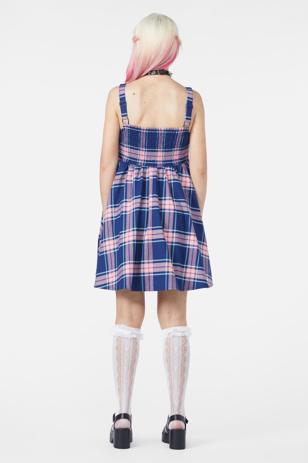 Dangerfield - Sandbank Tartan Dress - multi