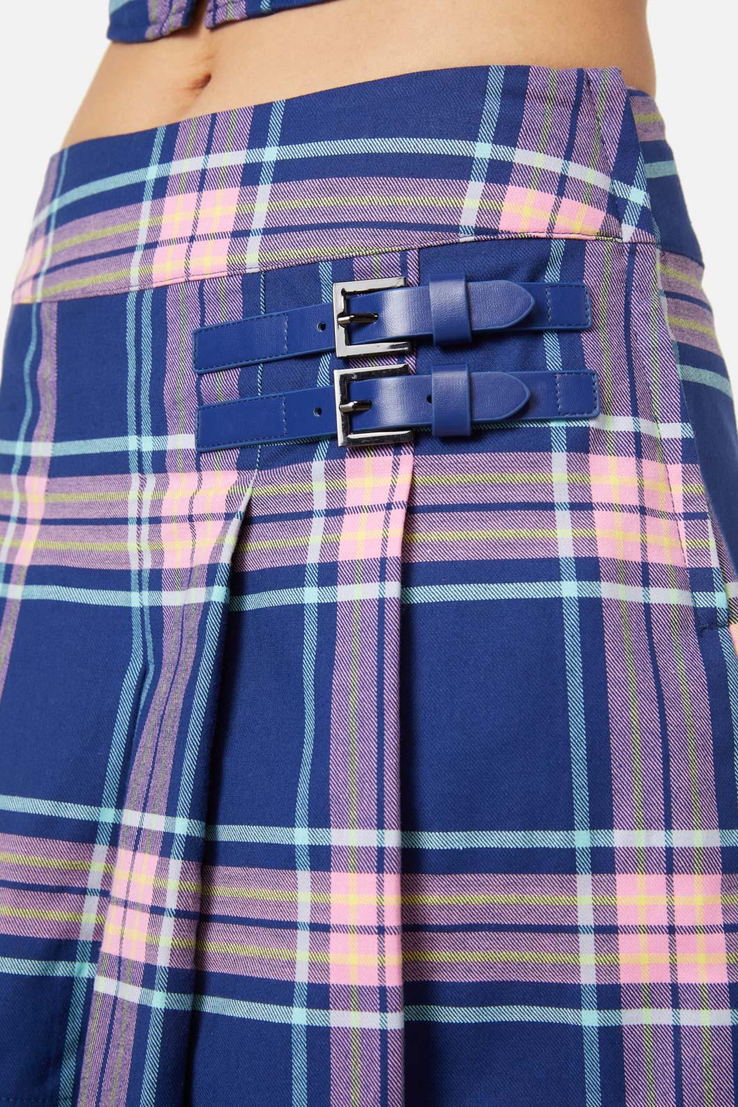 Dangerfield - Sandbank Tartan Skort - multi