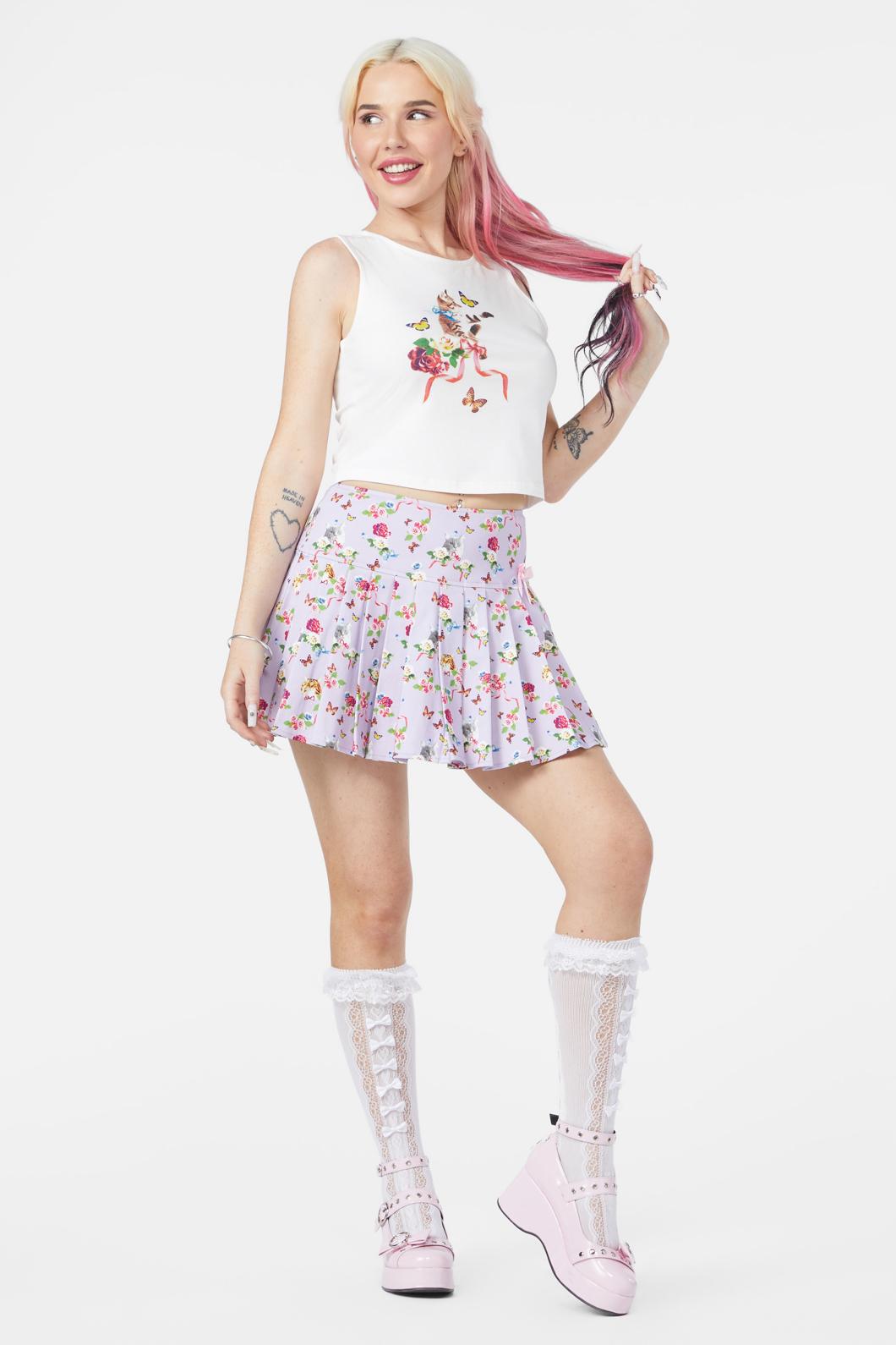 Dangerfield - Rose Garden Tank - cream