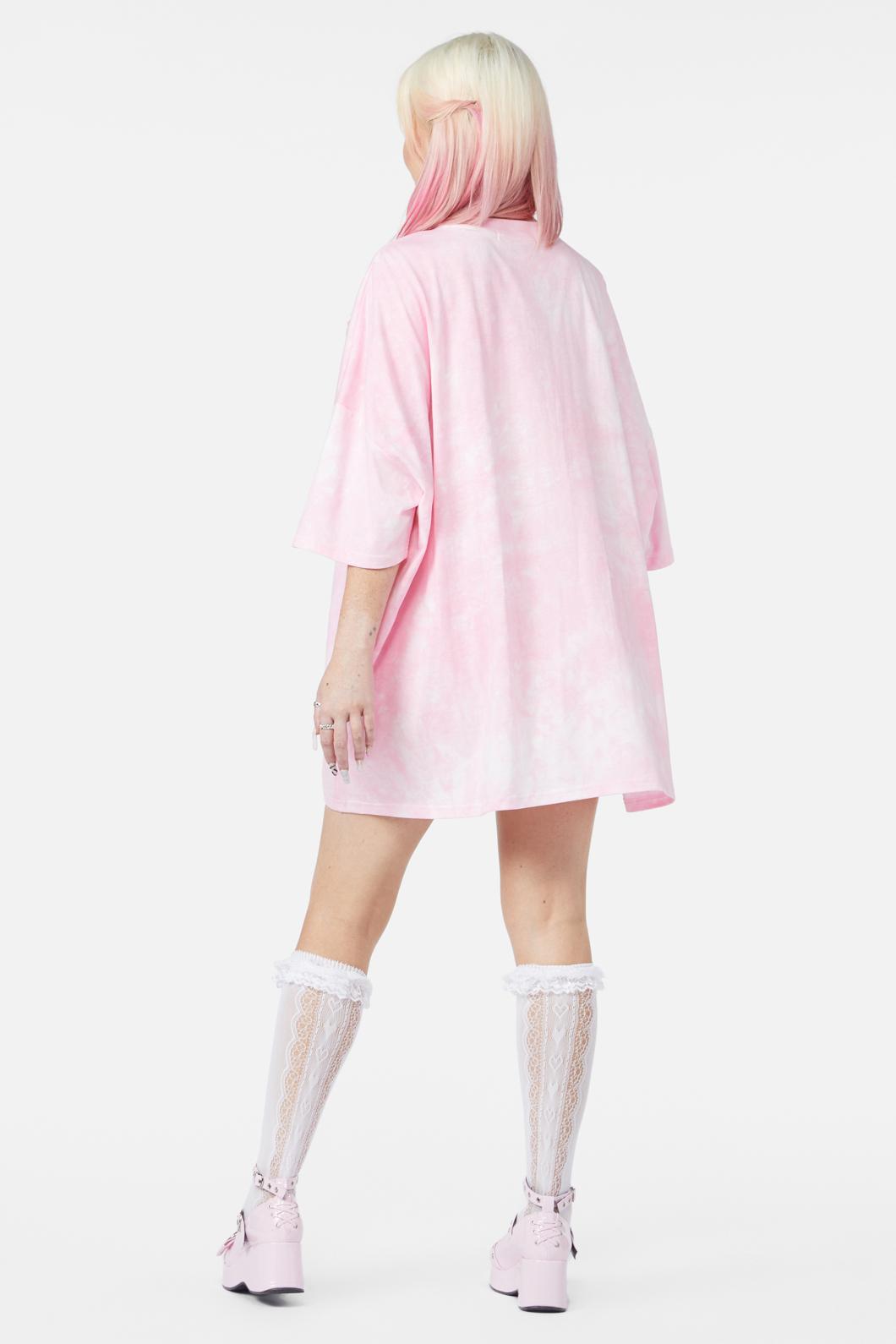 Dangerfield - Rose Garden OS Tee - pink