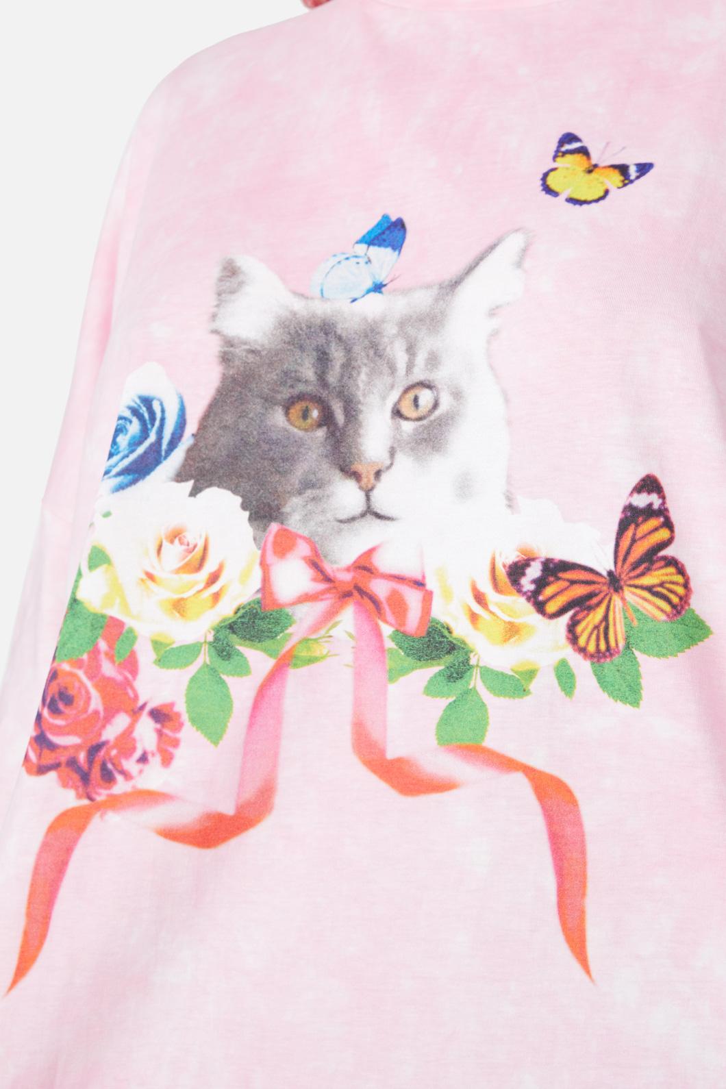 Dangerfield - Rose Garden OS Tee - pink