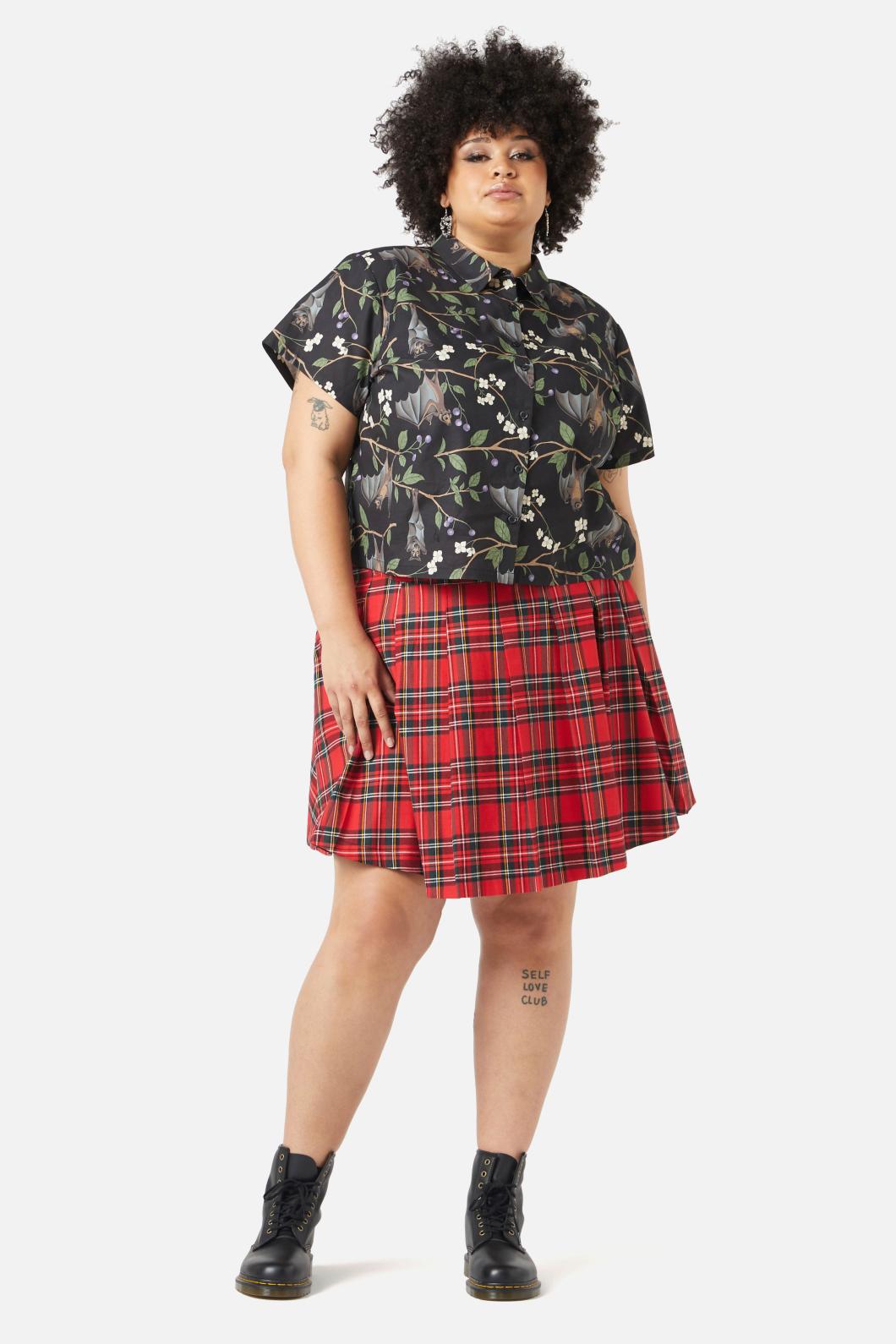 Dangerfield - Curve Old World Blouse - black