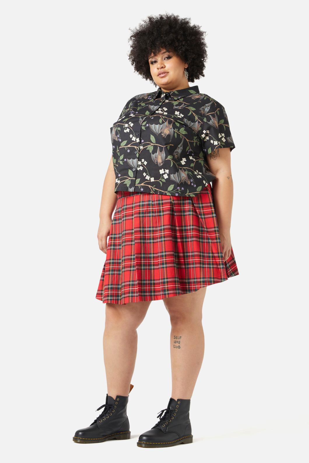 Dangerfield - Curve Old World Blouse - black