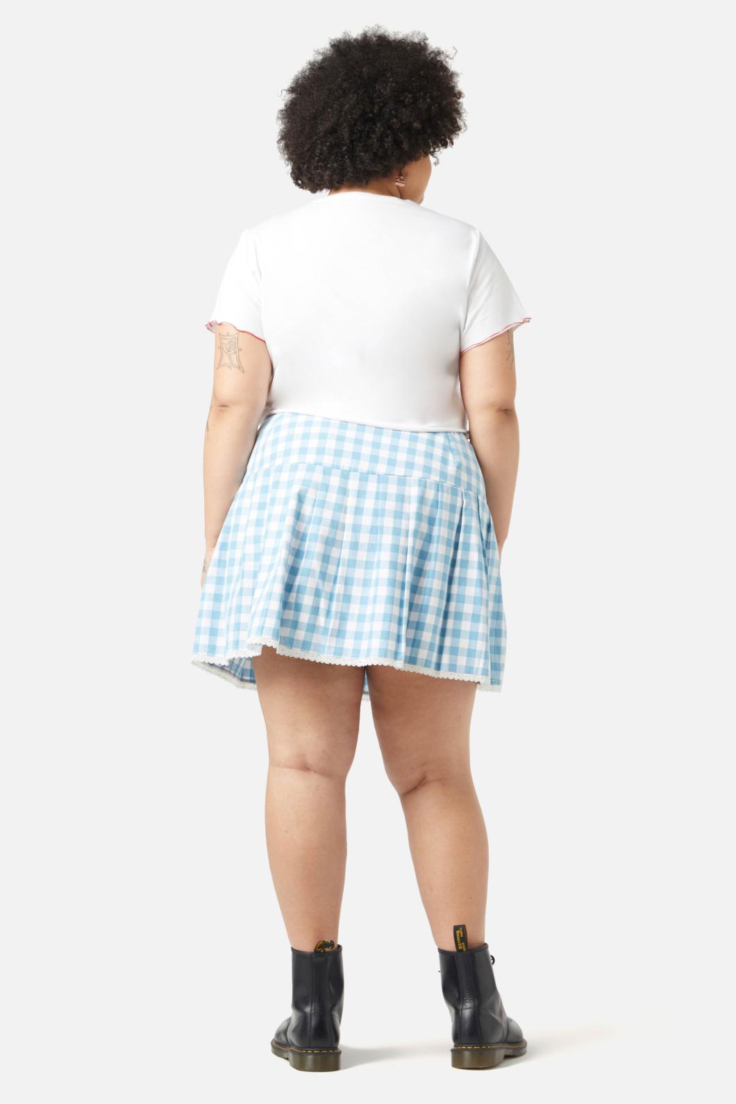 Dangerfield - Curve Electric Bunny Tee - white