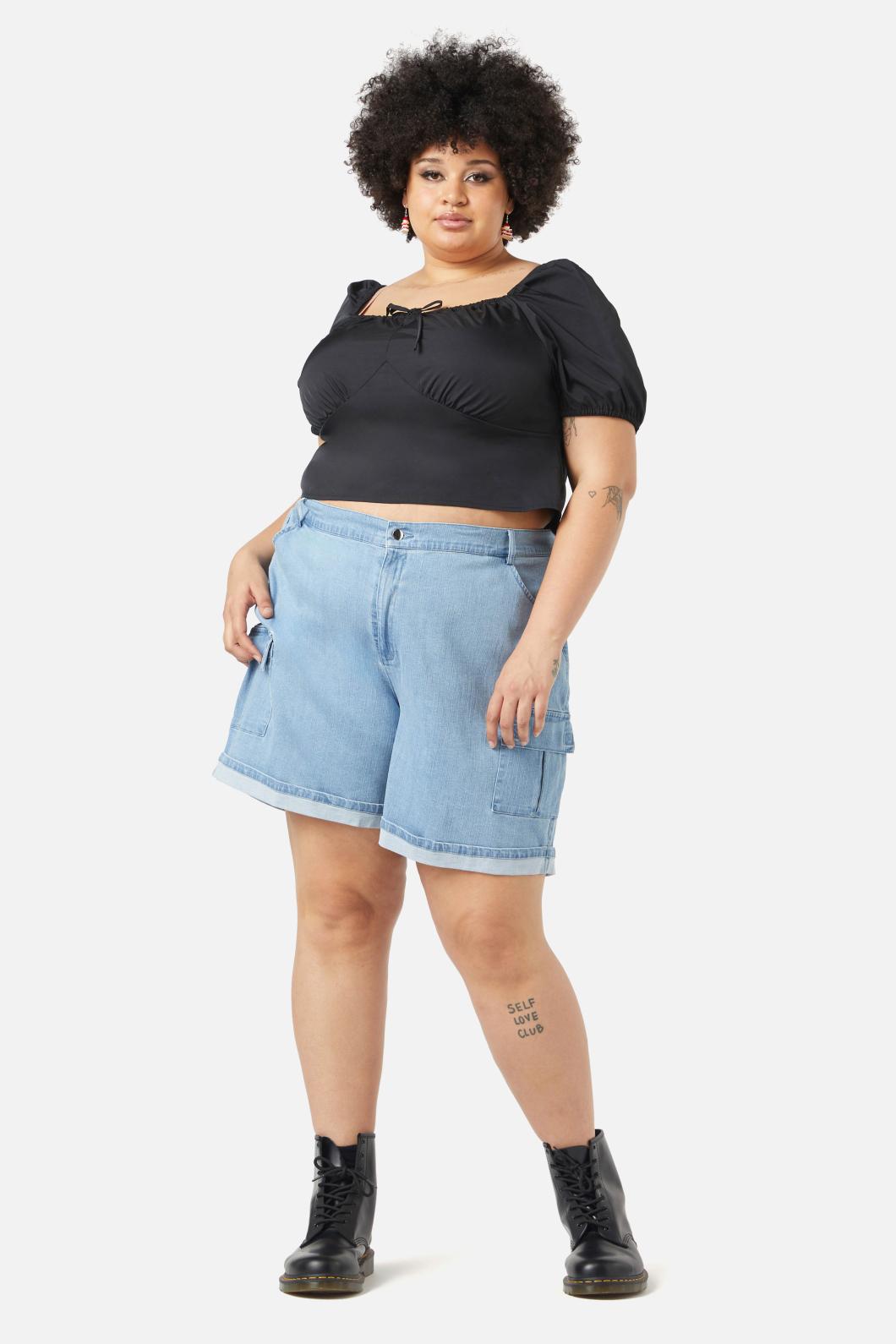 Dangerfield - Curve Doe Bow Top - black