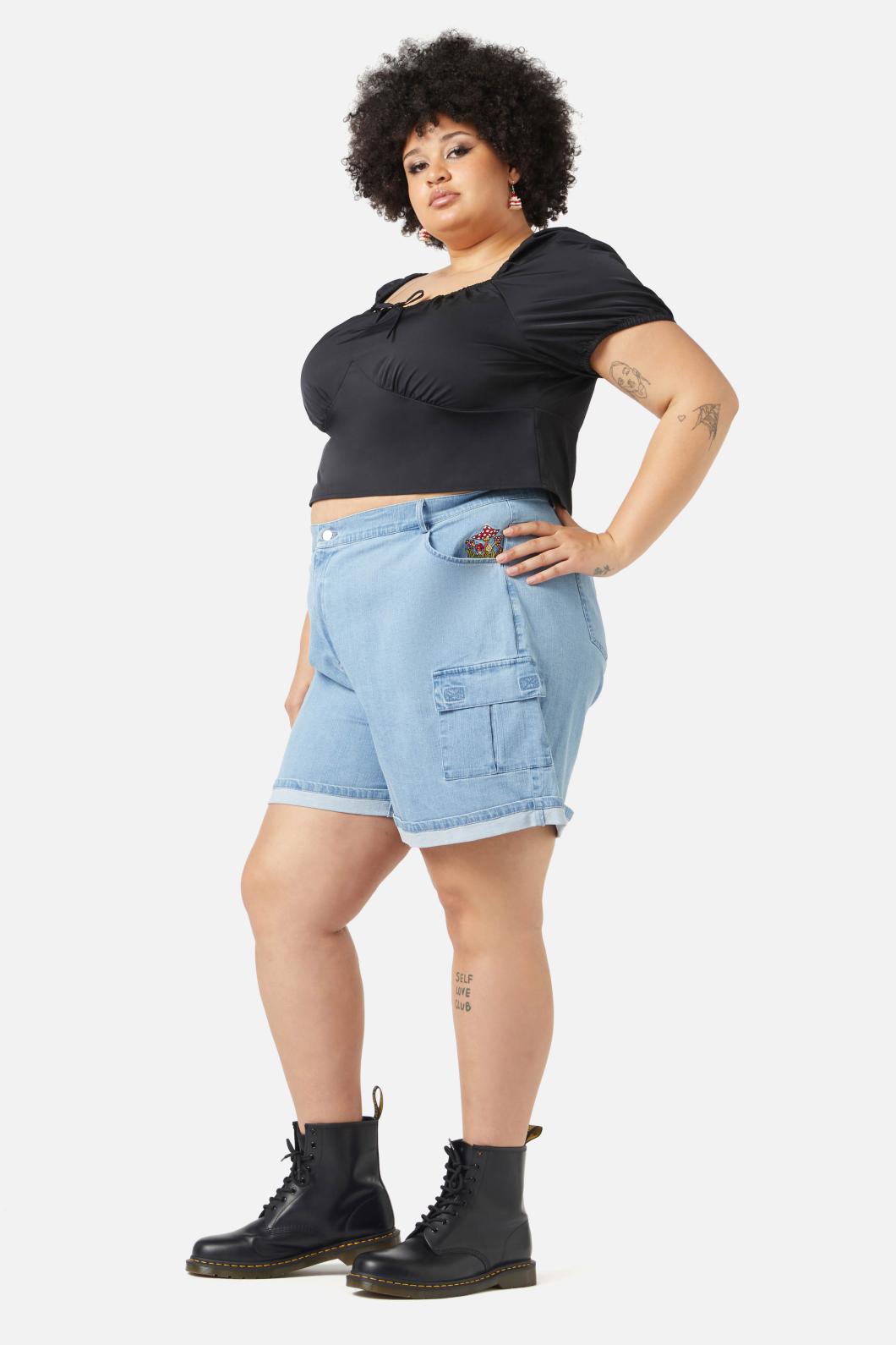 Dangerfield - Curve Doe Bow Top - black