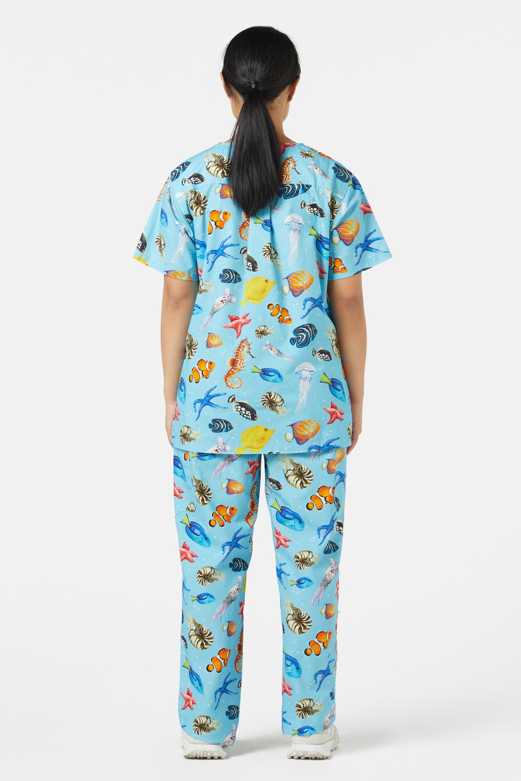 Dangerfield - Oceanic Scrub Set - blue