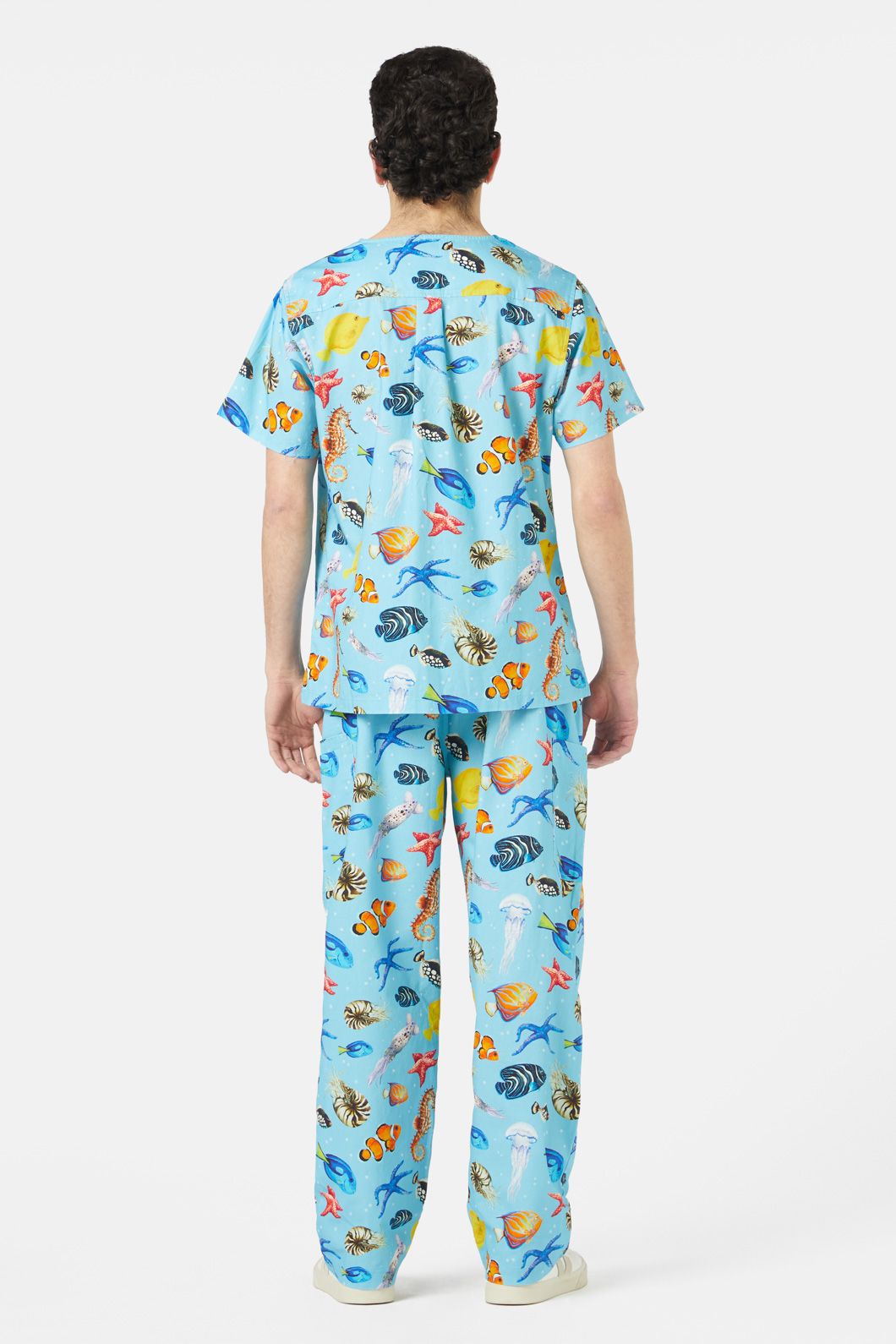 Dangerfield - Oceanic Scrub Set - blue