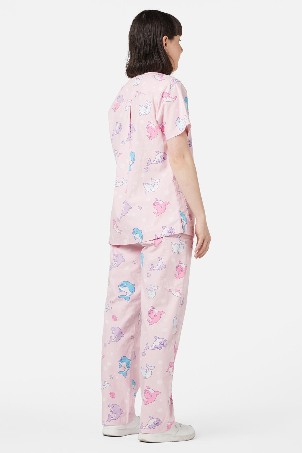 Dangerfield - Dolphin Scrub Set - pink