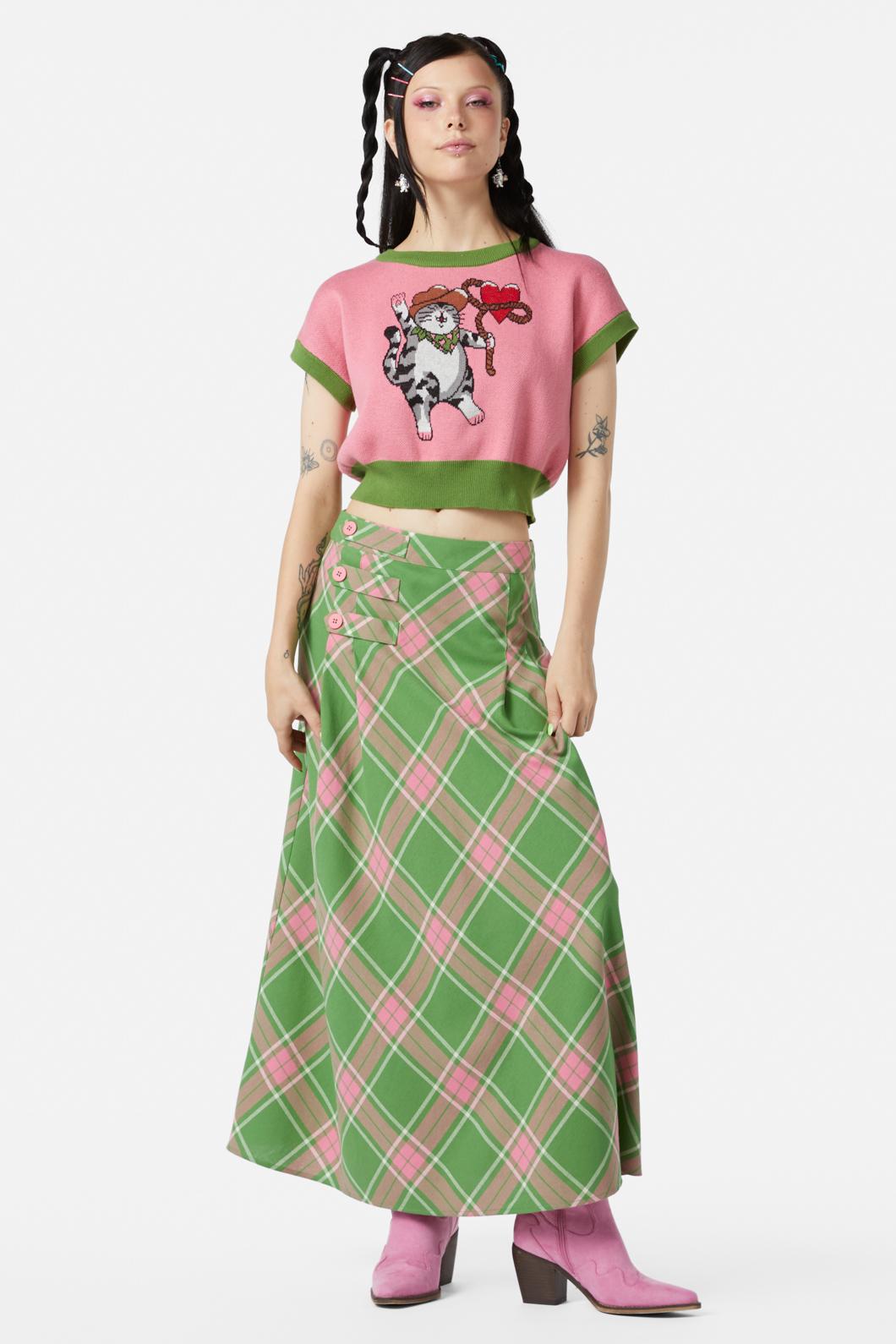 Dangerfield - Ranch Knit Top - pink