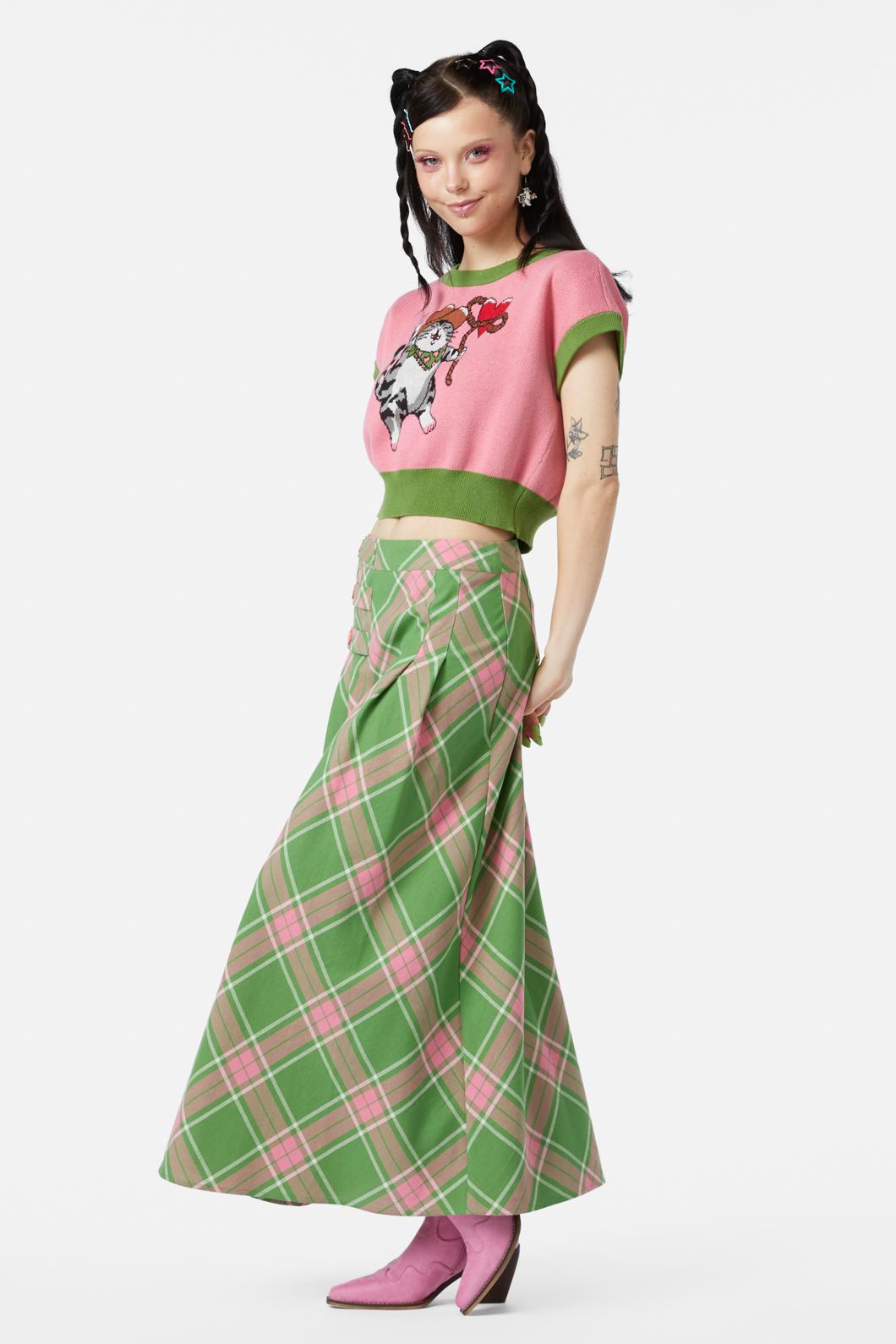Dangerfield - Ranch Knit Top - pink