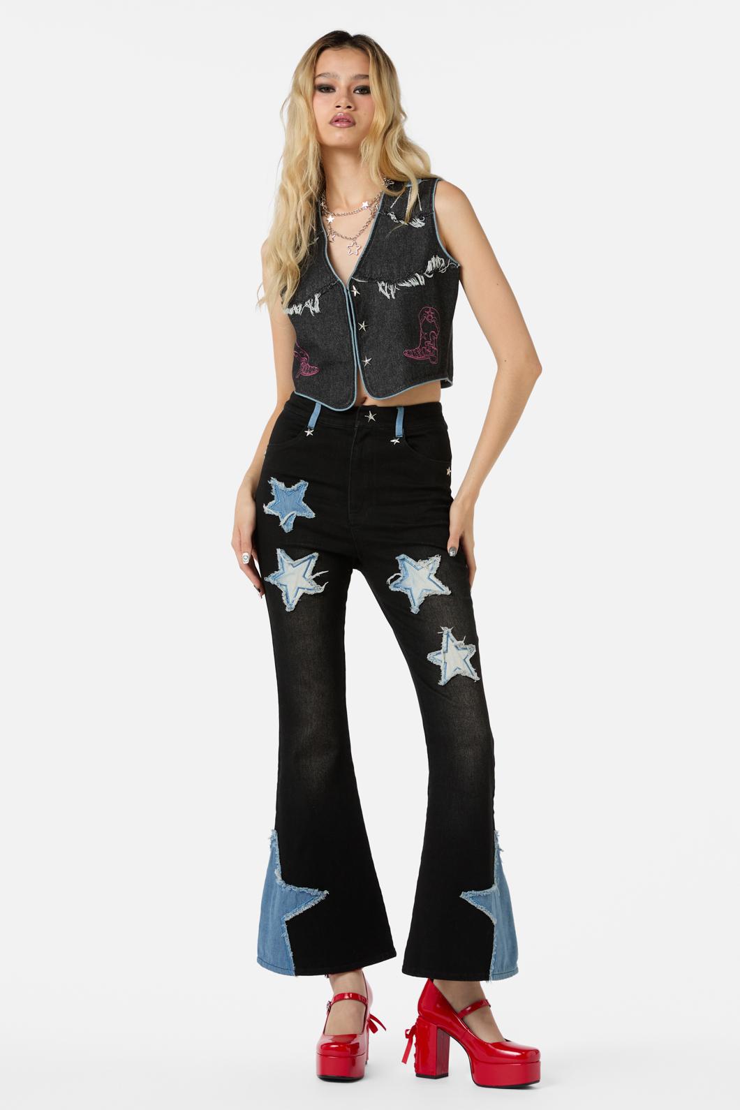 Dangerfield - Catwalk Assassin Jean - black-blue