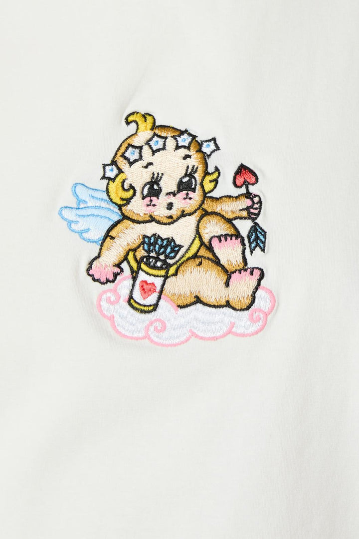 Dangerfield - Valentynes Baby Tee - white