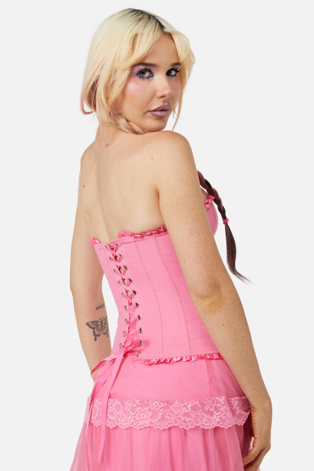 Dangerfield - Love Letter Corset - pink