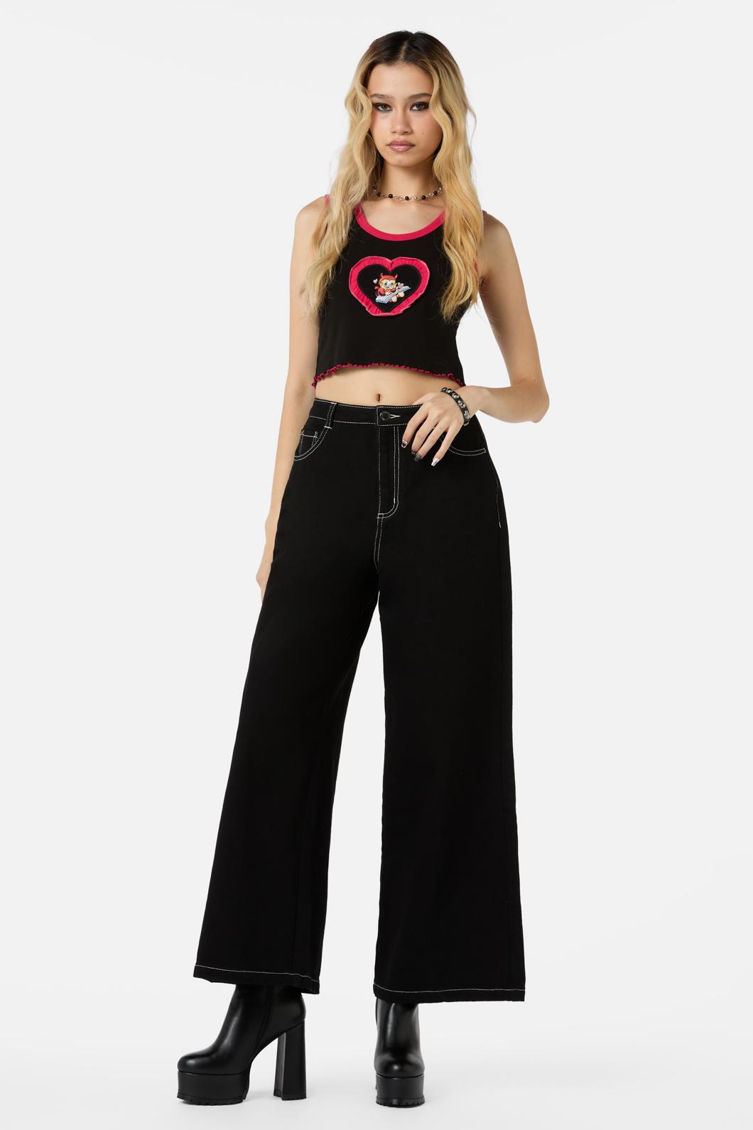 Dangerfield - True Flare Jeans - black