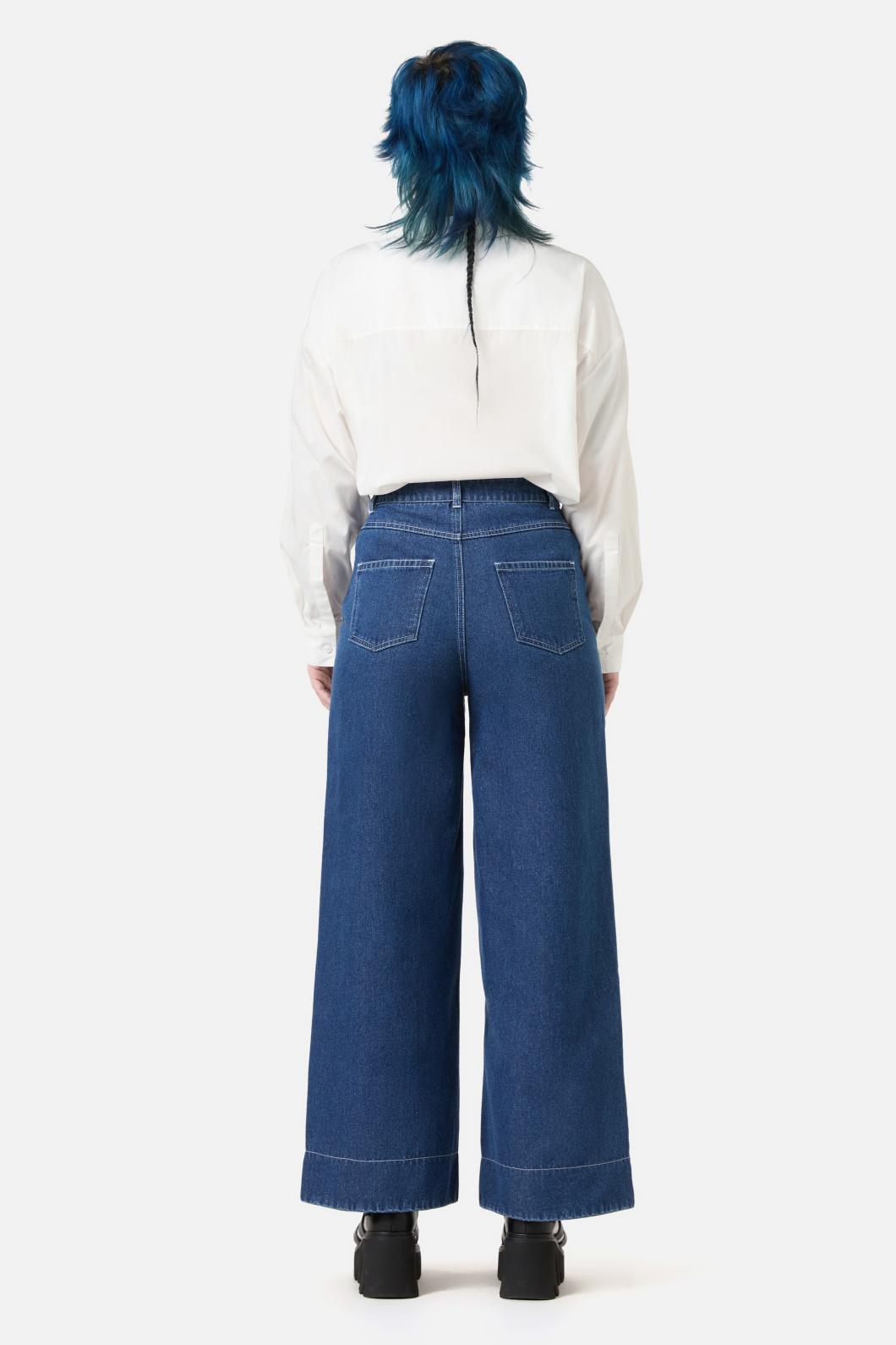 Dangerfield - Garden Hedge Patch Jean - indigo