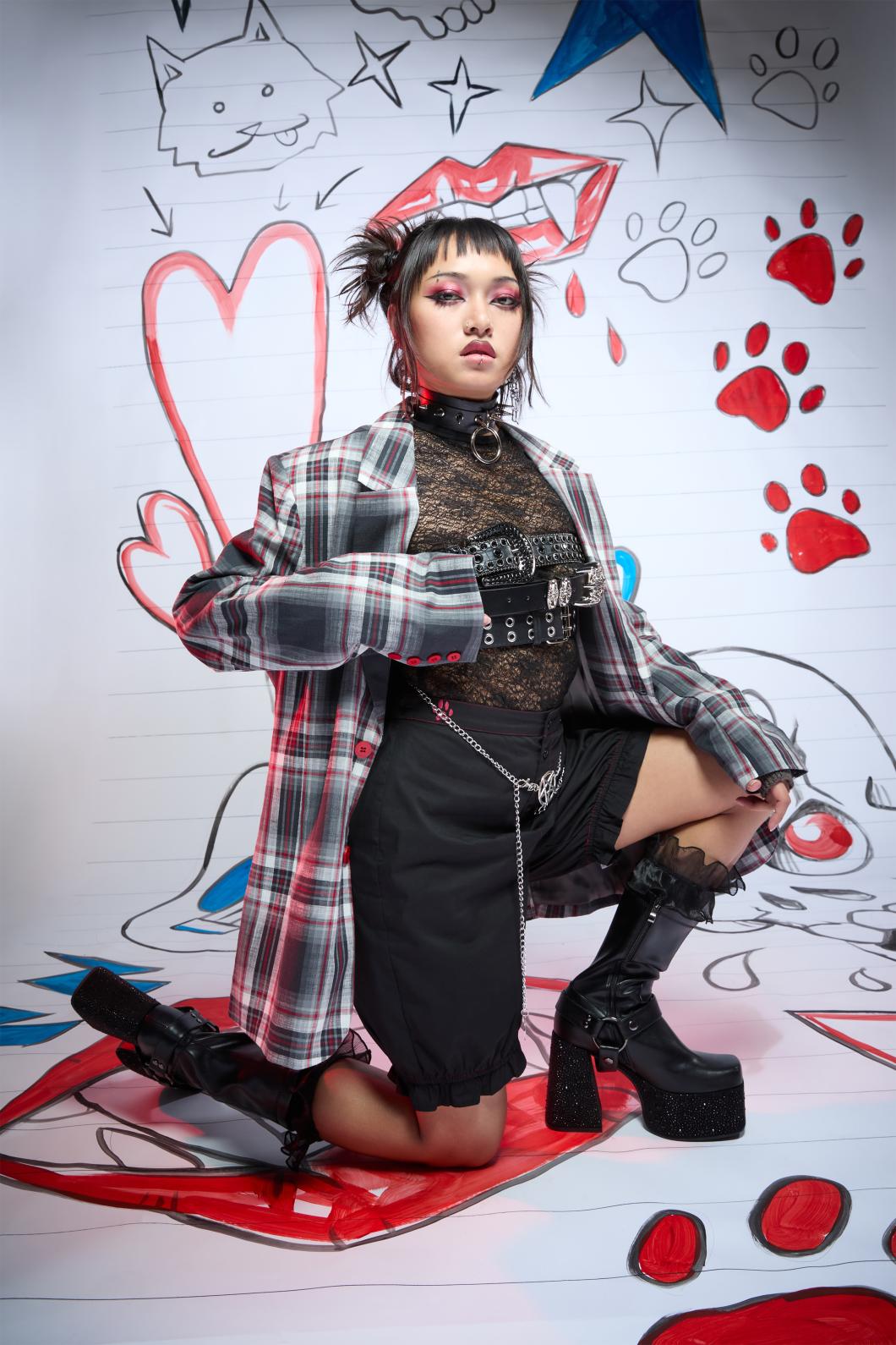 Dangerfield - Moggy Basic Bloomer Shorts - black