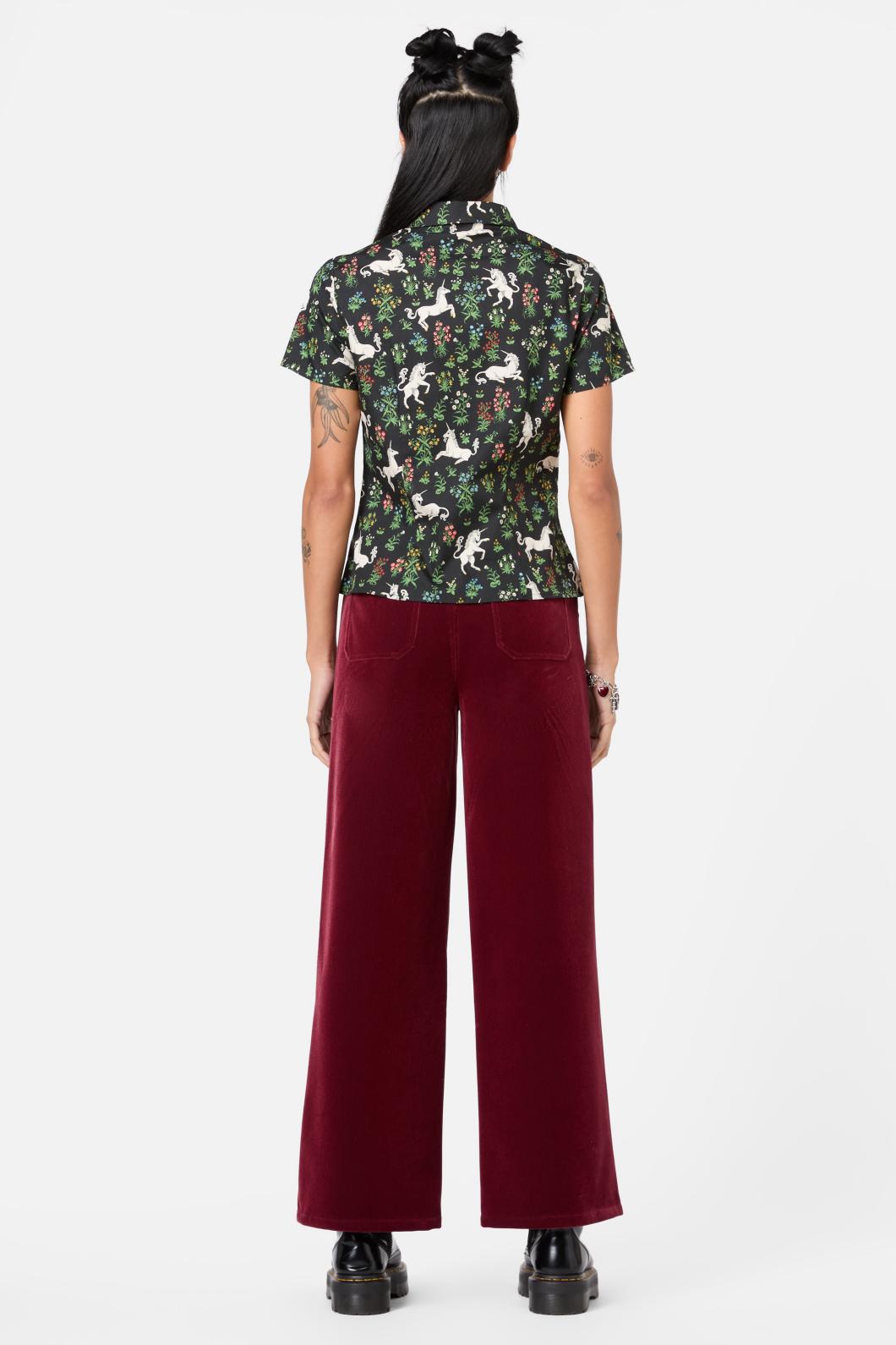 Dangerfield - Blessing Printed Blouse - black