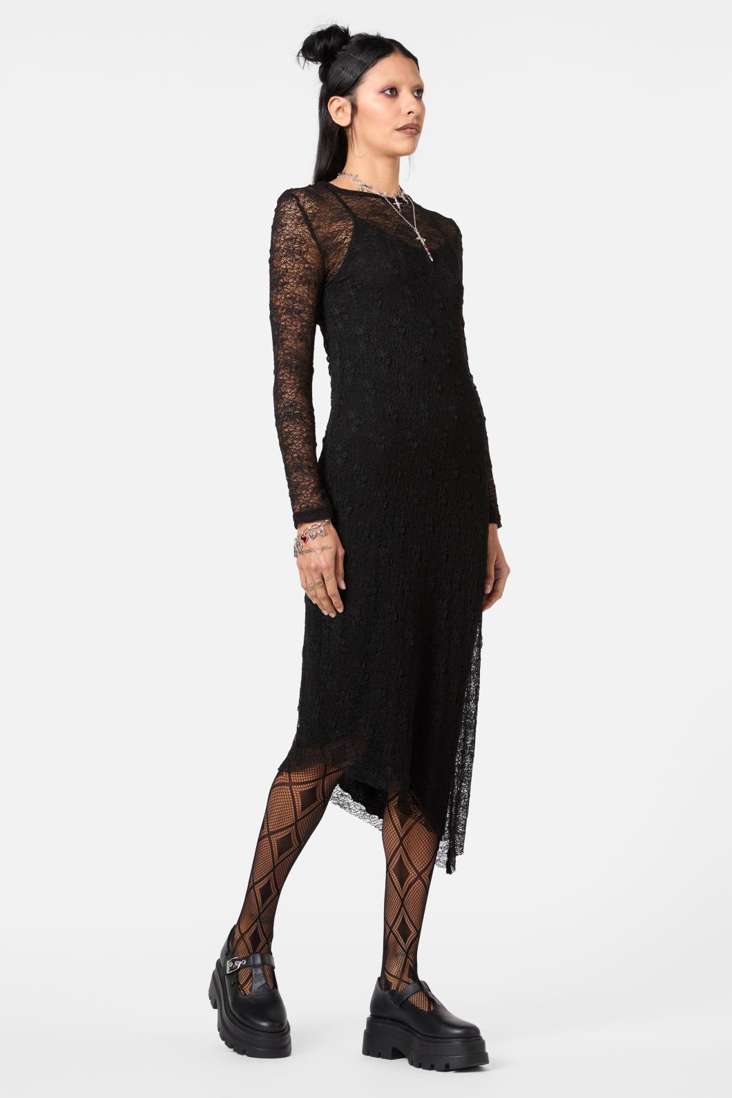 Dangerfield - Myth Assymetric Dress - black