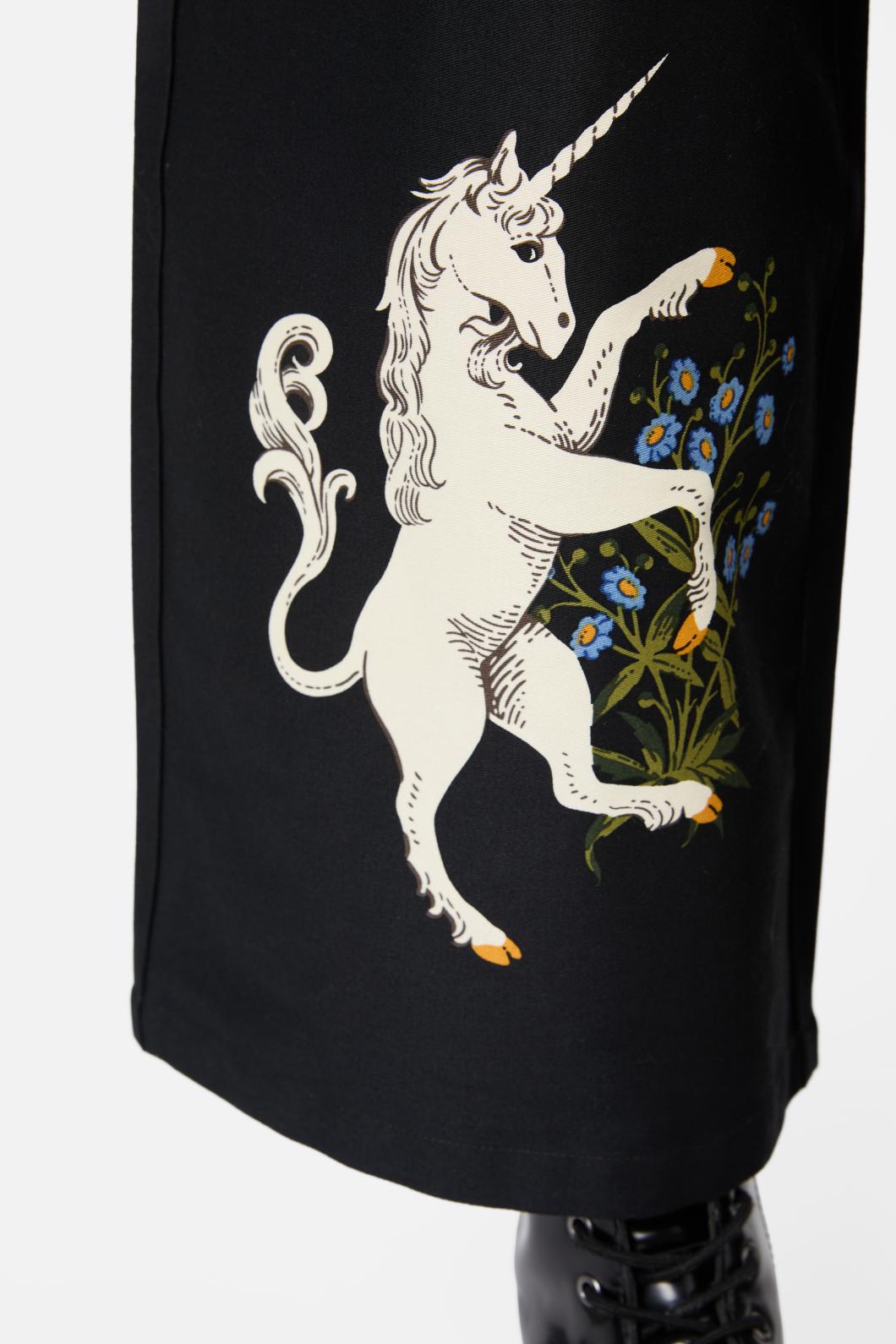 Dangerfield - Alicorn Wide Leg Pant - black