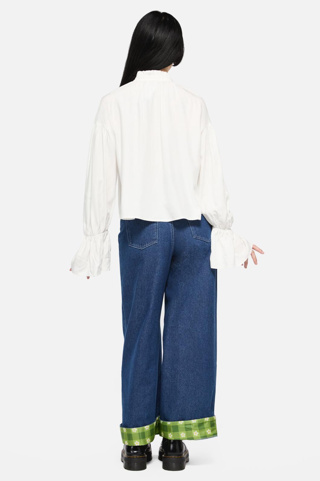 Dangerfield - Moon Time LS Blouse - cream