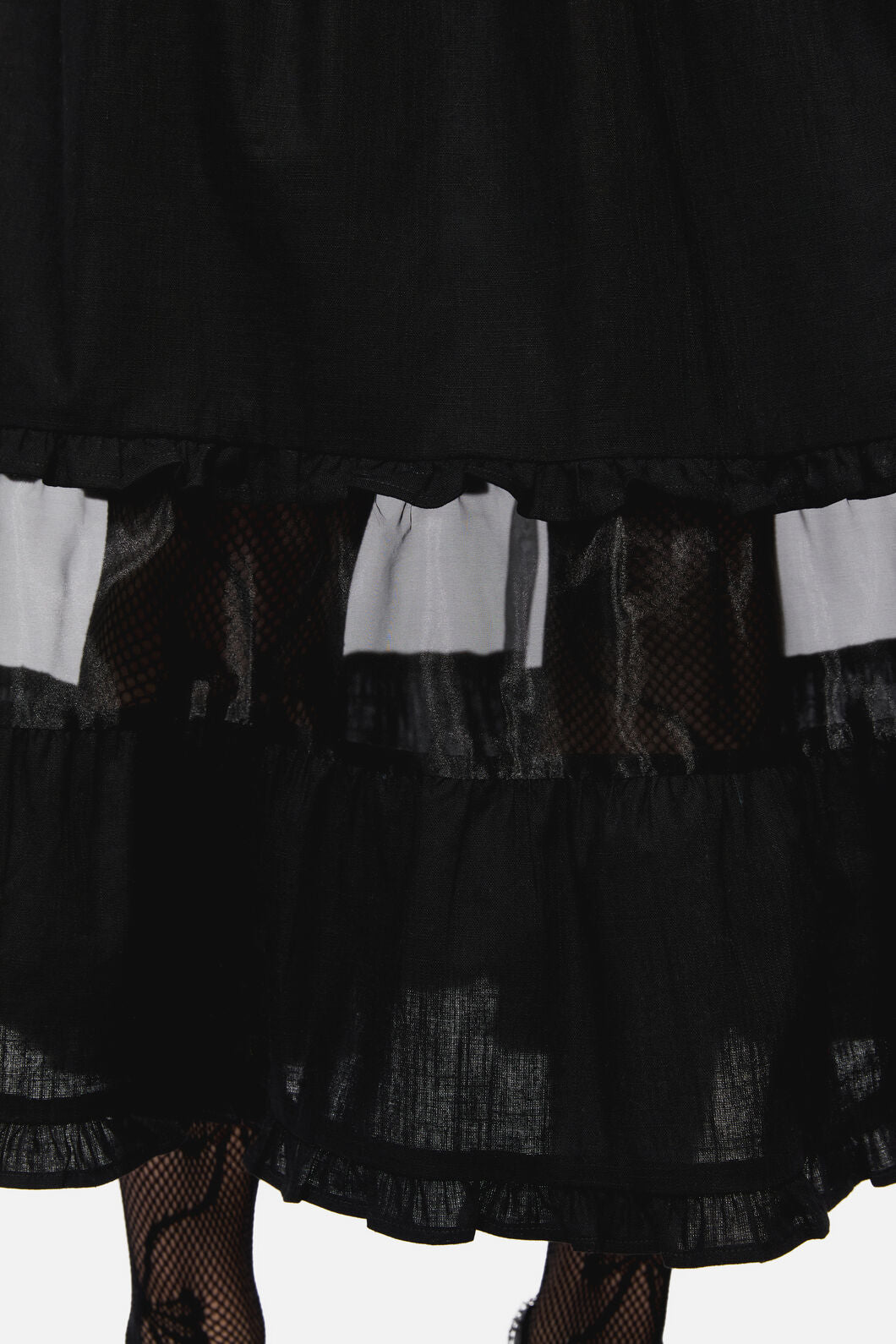 Dangerfield - Blooming Midi Skirt - black