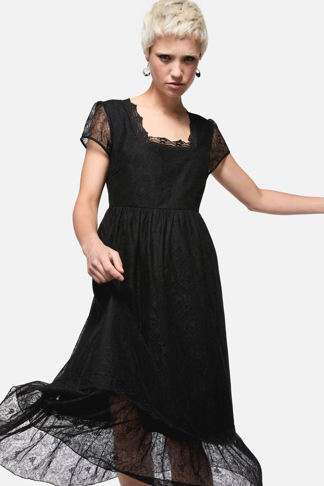 Dangerfield - Forgotten City Lace Dress - black