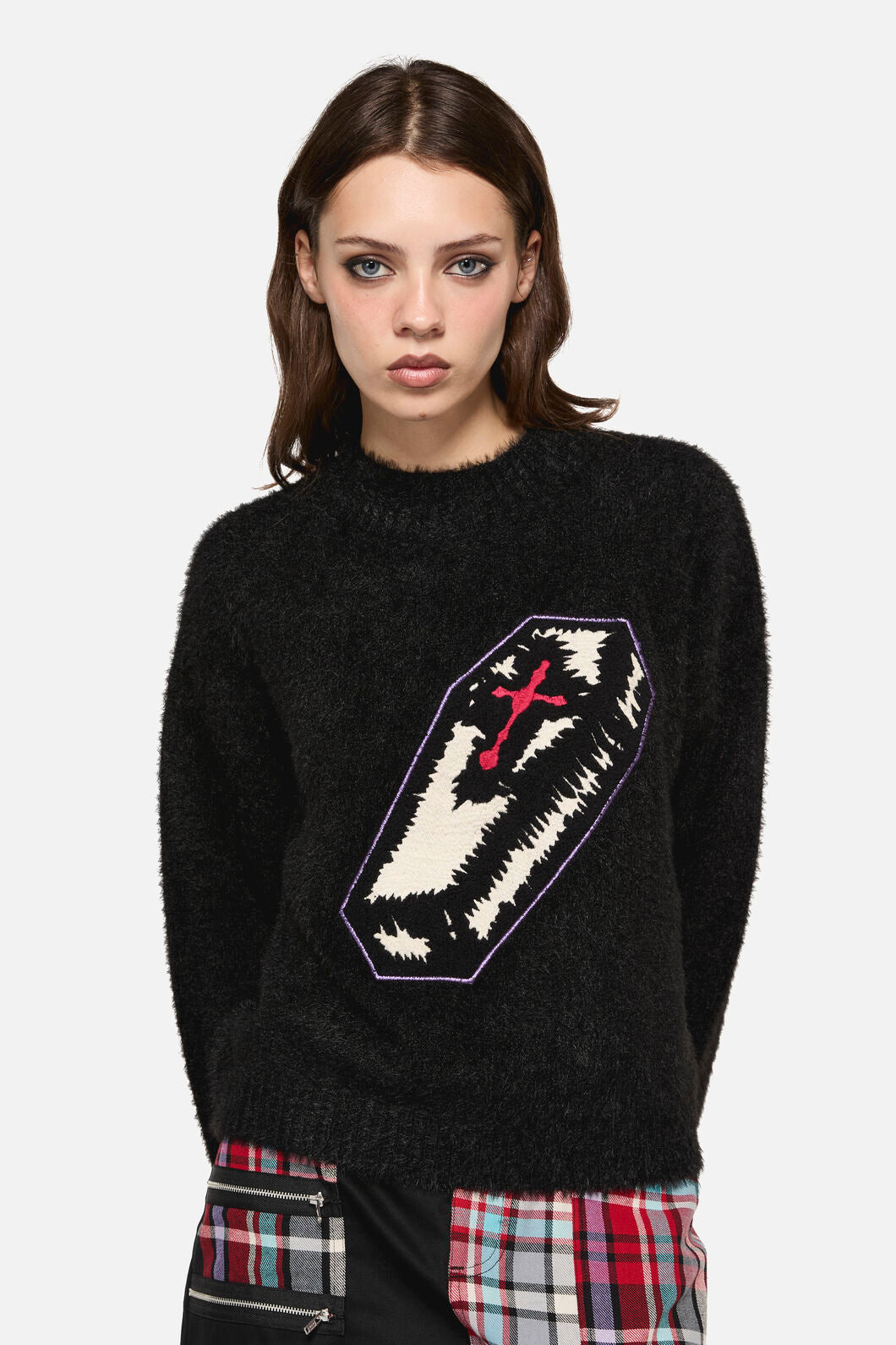 Dangerfield - Nail In The Coffin Knit - black
