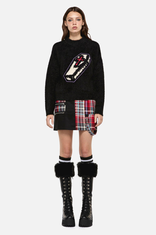 Dangerfield - Nail In The Coffin Knit - black
