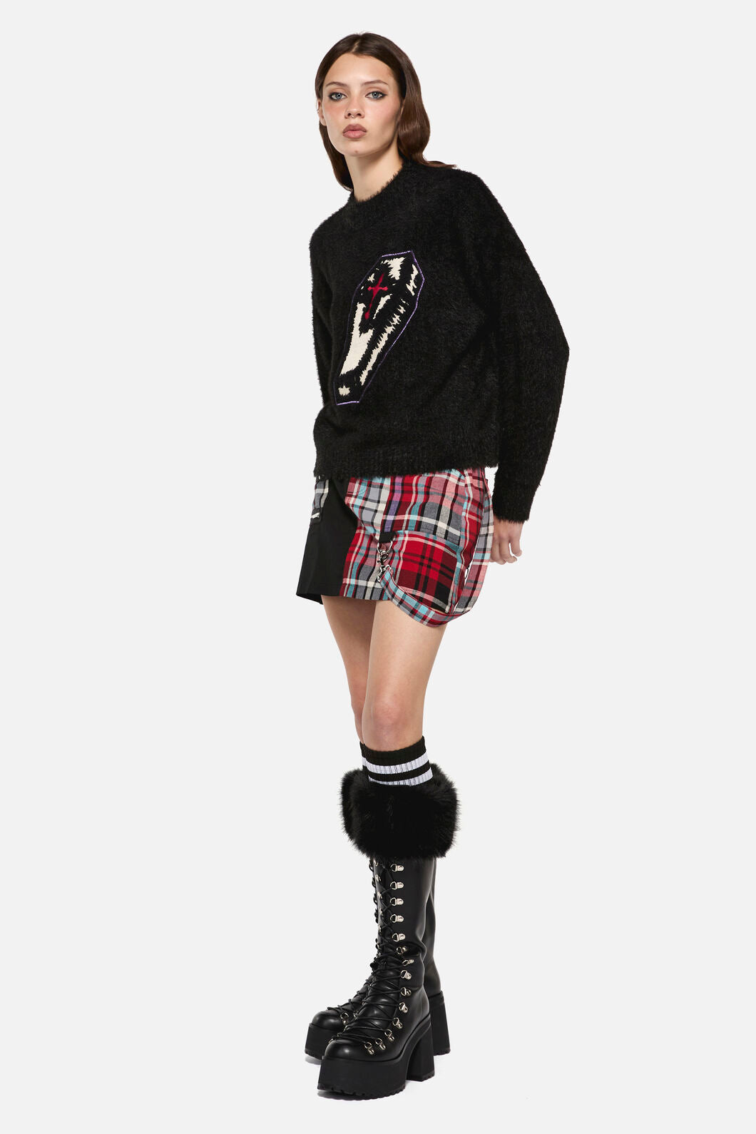 Dangerfield - Nail In The Coffin Knit - black