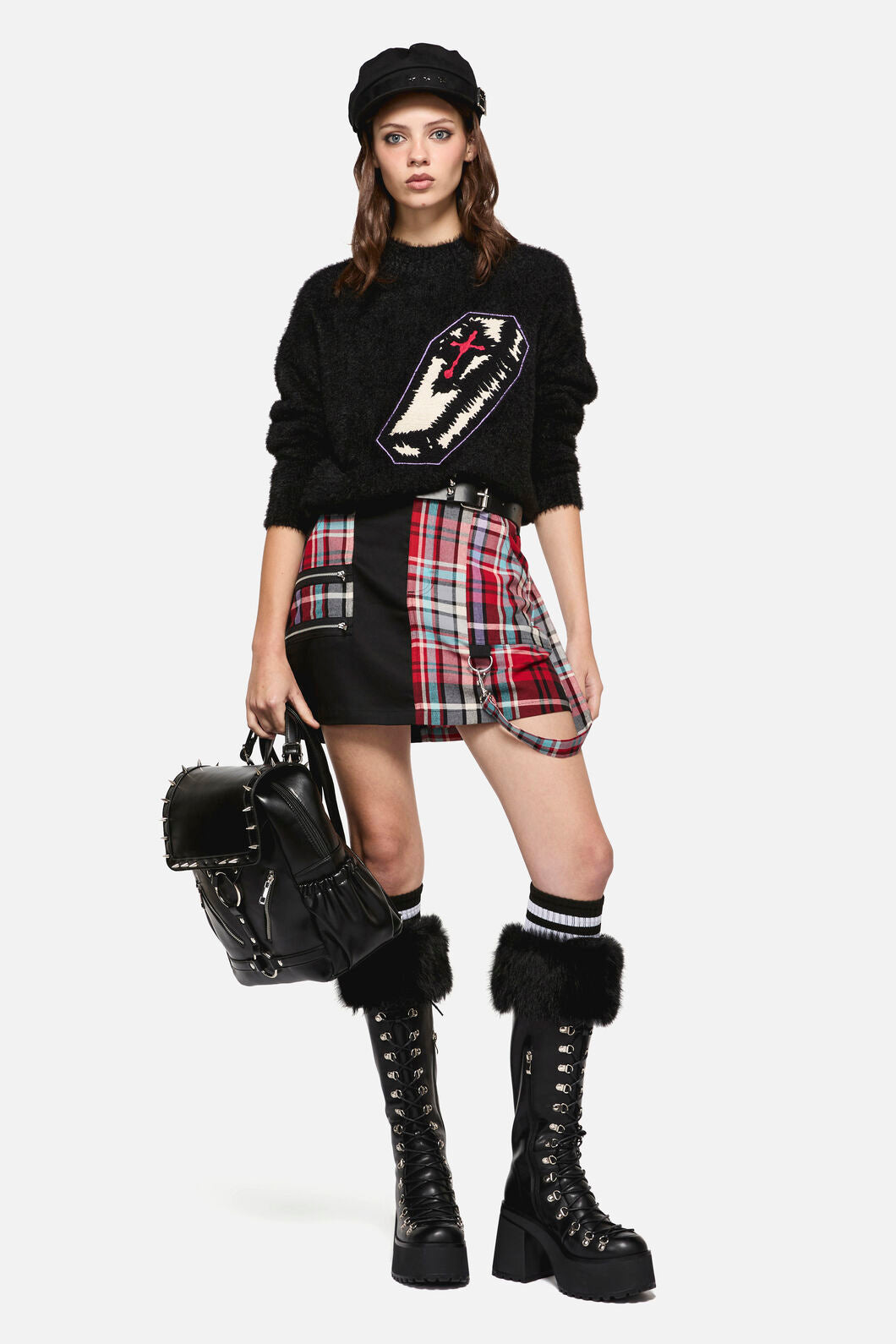 Dangerfield - Nail In The Coffin Knit - black