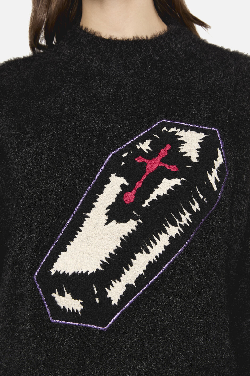 Dangerfield - Nail In The Coffin Knit - black