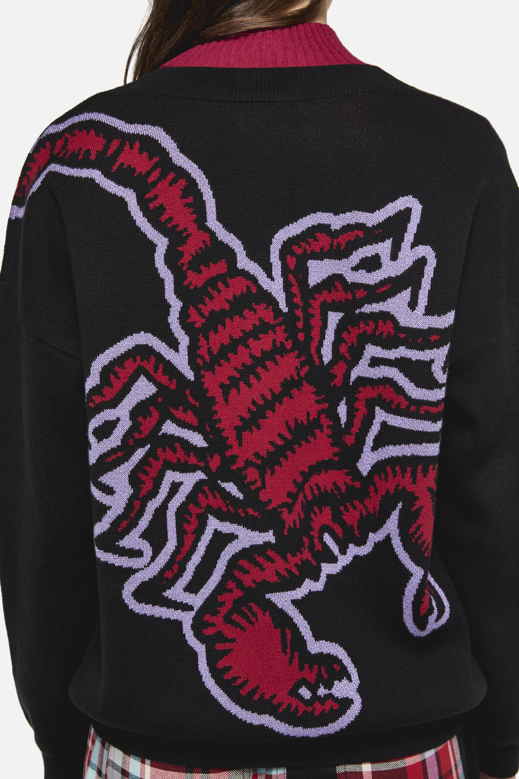 Dangerfield - Scorpion Gothic Cardigan - black