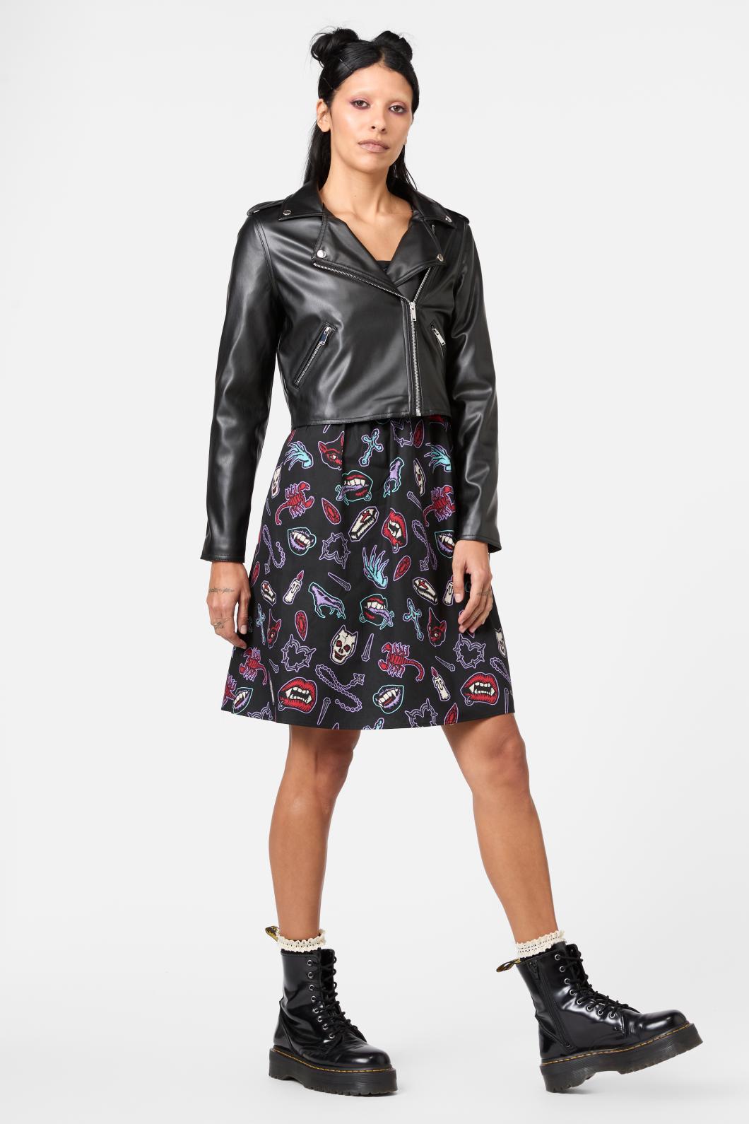 Dangerfield - Nail In The Coffin Bike Jacket - black