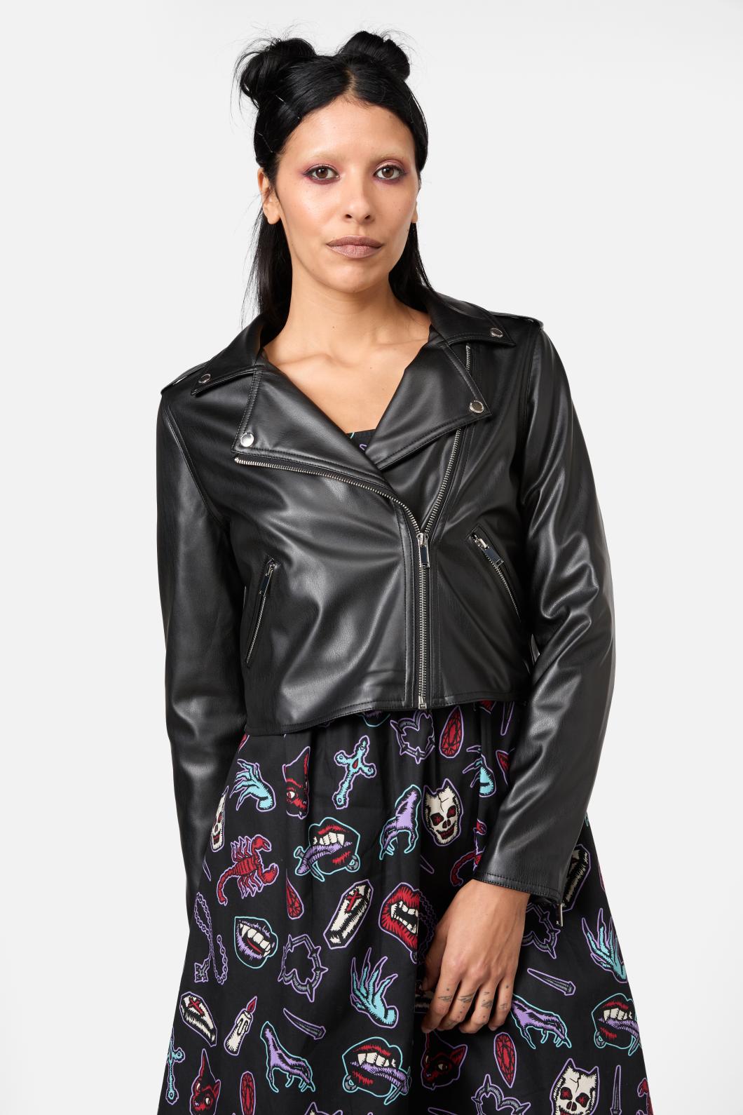 Dangerfield - Nail In The Coffin Bike Jacket - black