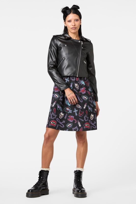 Dangerfield - Nail In The Coffin Bike Jacket - black