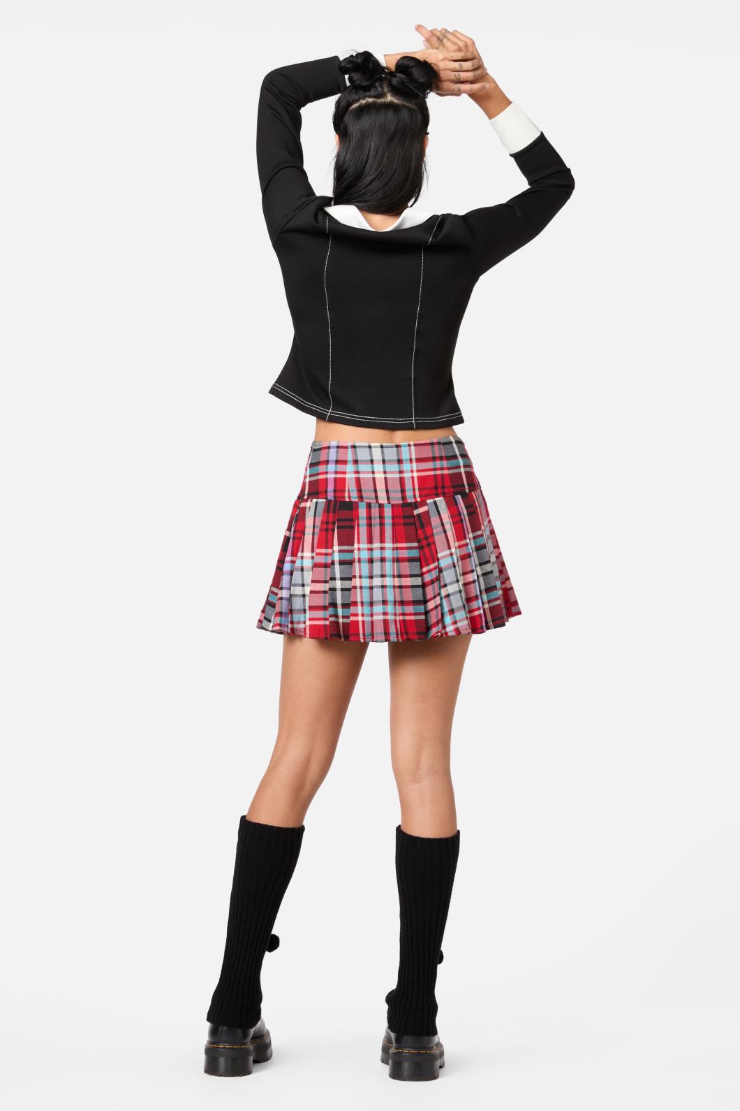 Dangerfield - Scorpian Tartan Skort - multi
