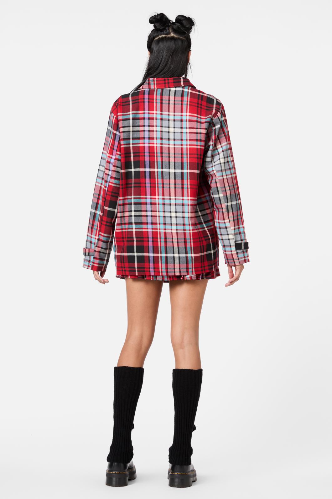 Dangerfield - Scorpian Tartan Jacket - multi