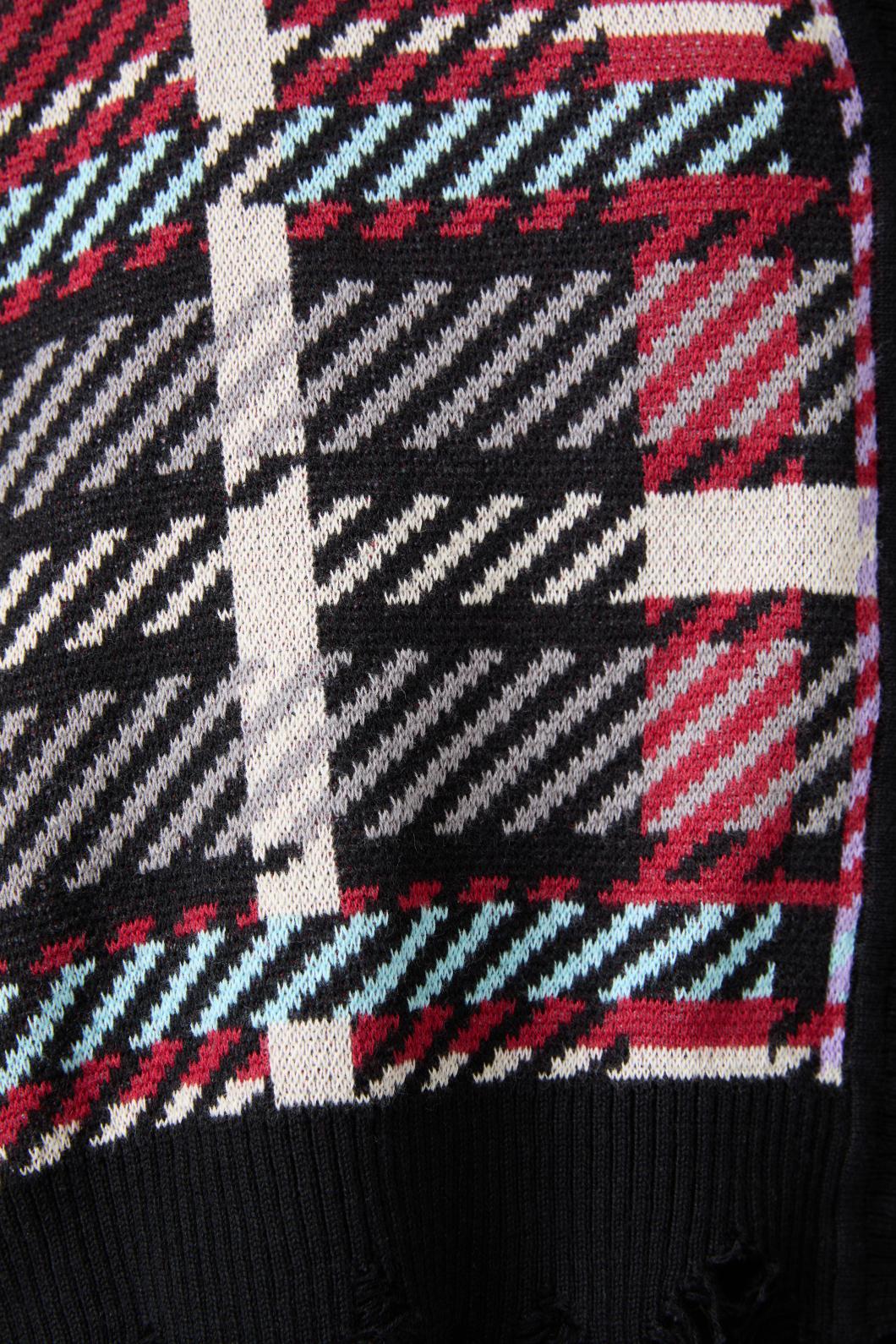 Dangerfield - Scorpian Tartan Cardigan - multi