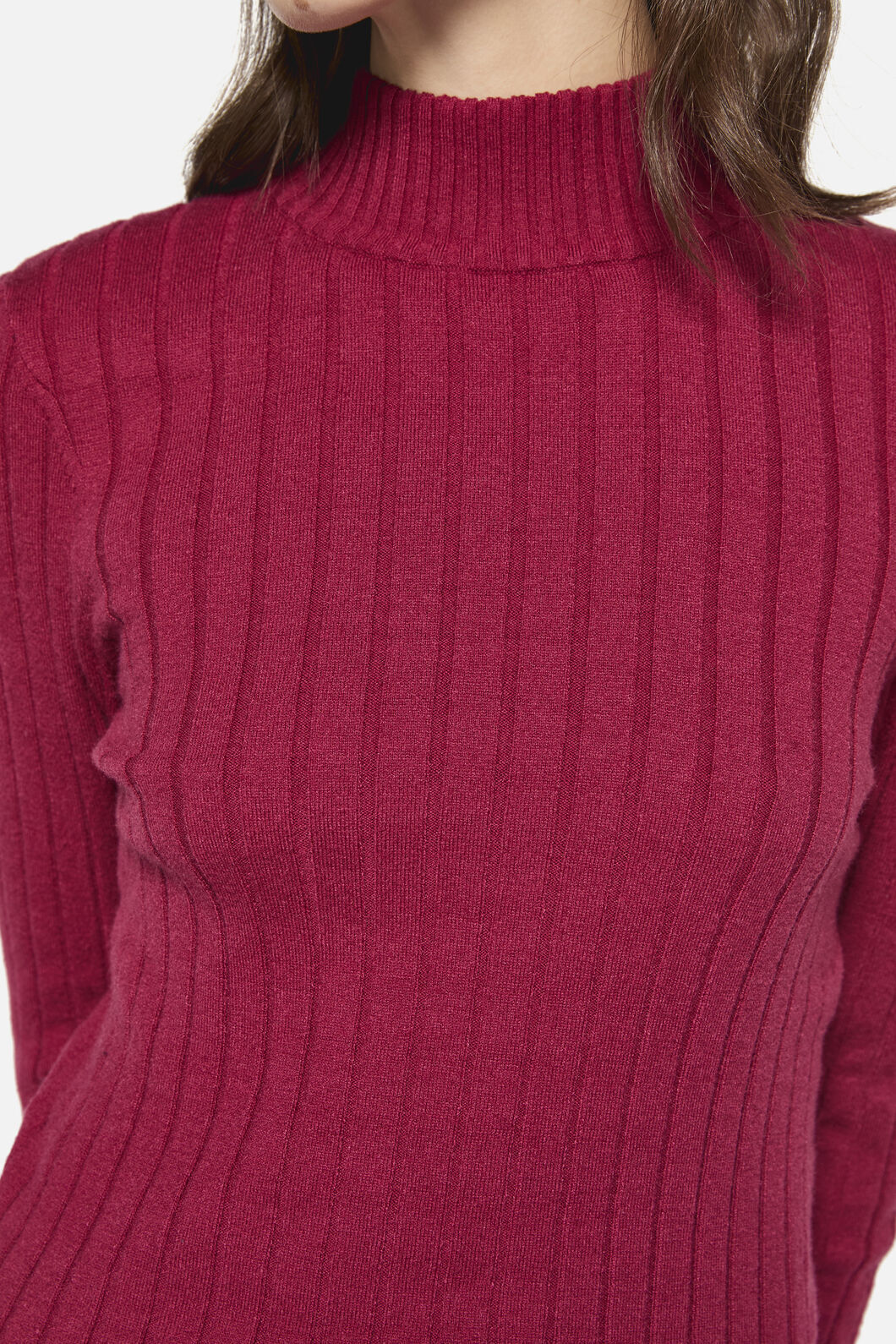 Dangerfield - Cub Huddle Knit Top - red