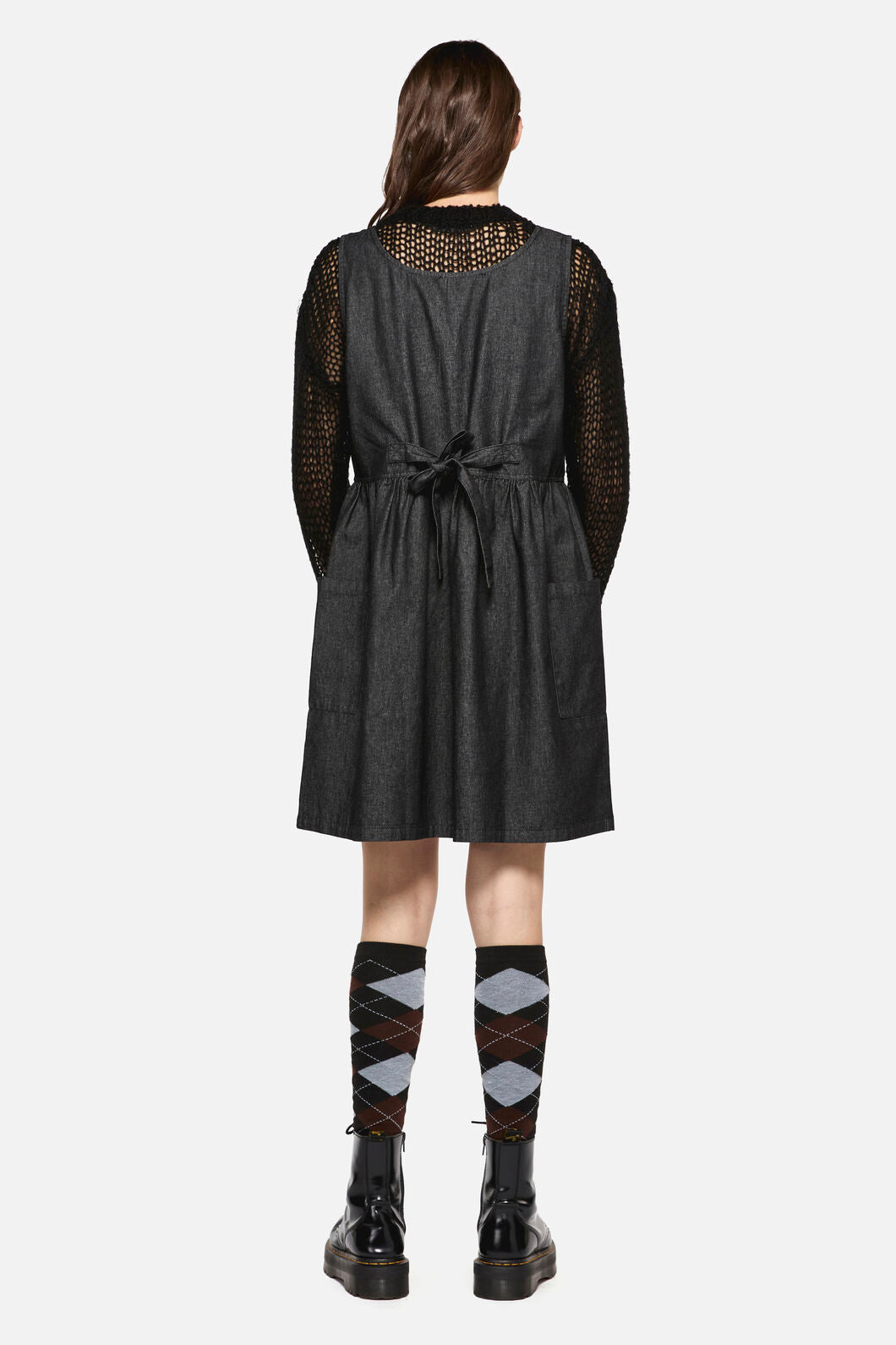 Dangerfield - Haus Of Raccoon Pinny - black