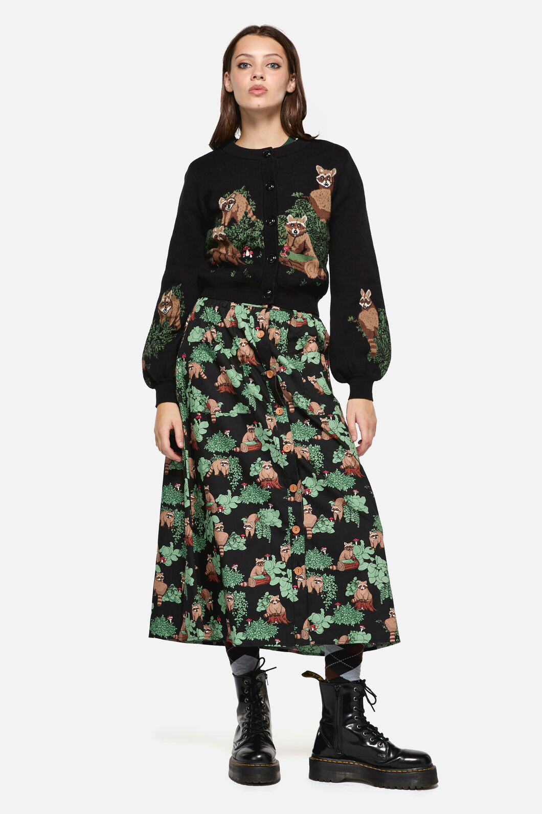 Dangerfield - Haus Of Raccoon Cardi - black