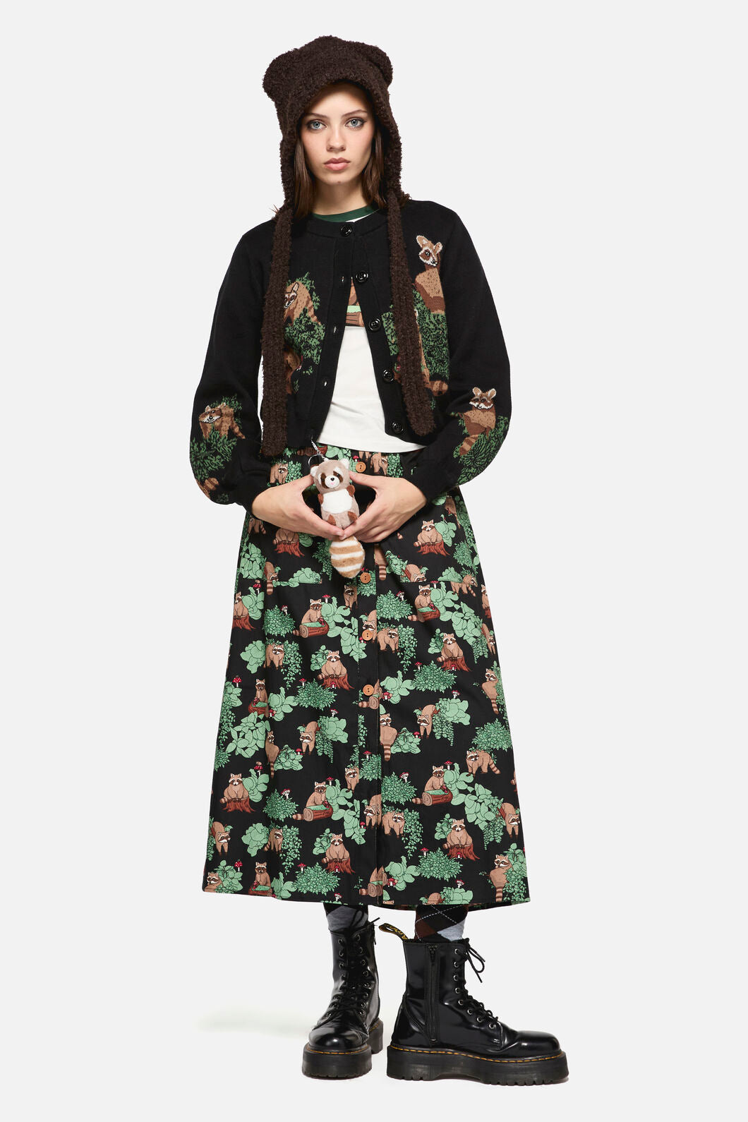 Dangerfield - Haus Of Raccoon Cardi - black